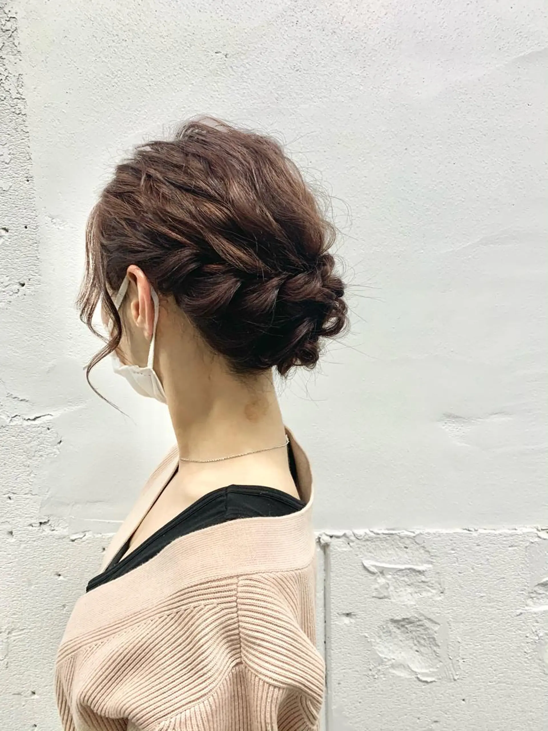 セミロング カラー ヘアアレンジ ヘアセット 🎨カラー満足度 500%💫ヅル💫のヘアスタイル