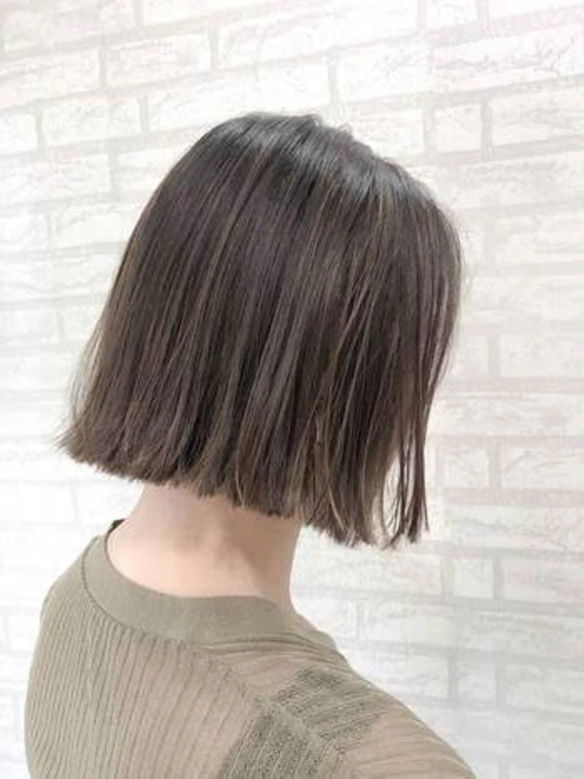 ショート ワンレンボブ ボブ DEST所属・吉野 瑳桜のヘアスタイル