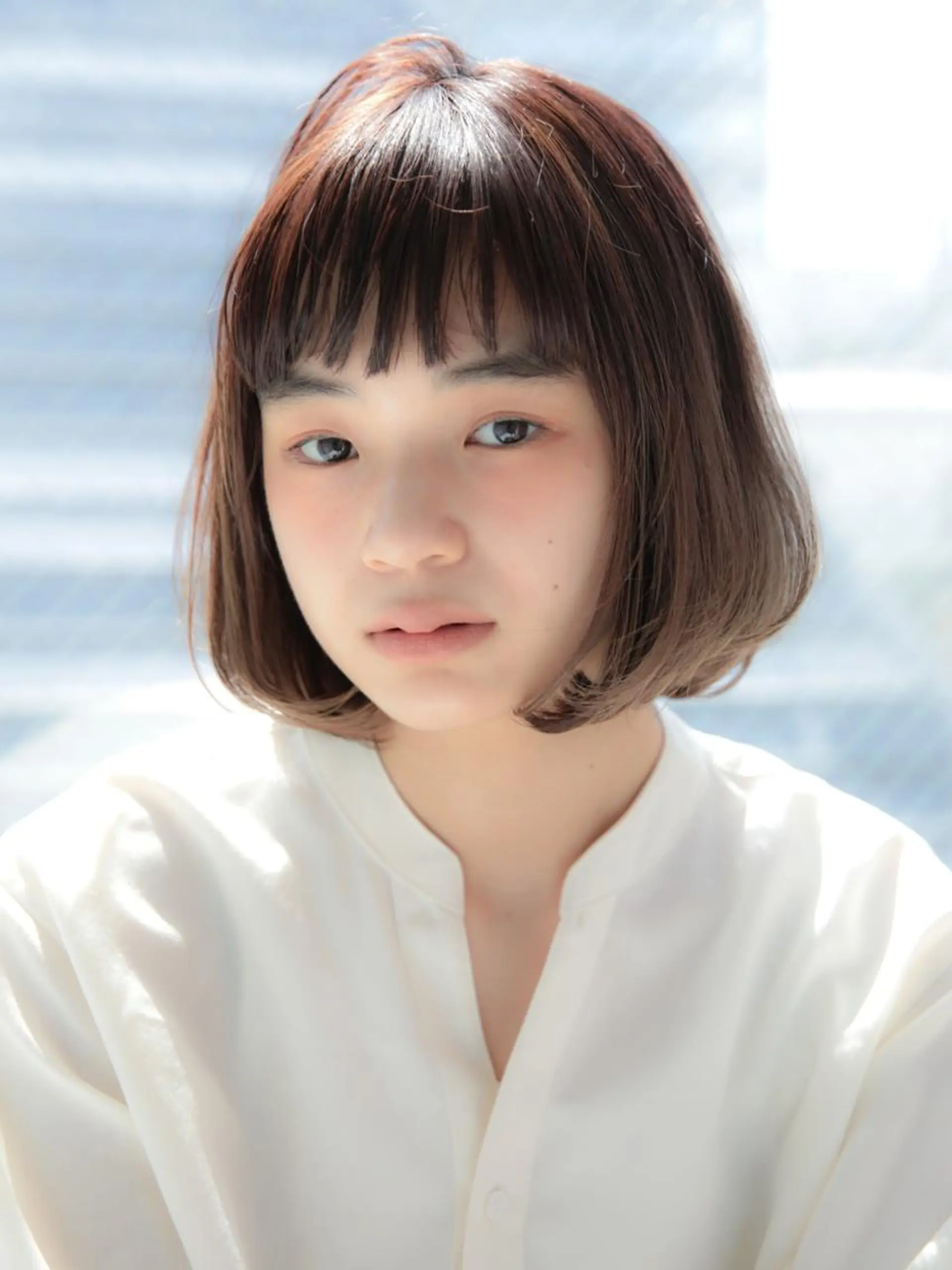 ショート カラー レイヤーカット✂️ 横浜No1♡下鳥翔子のヘアスタイル