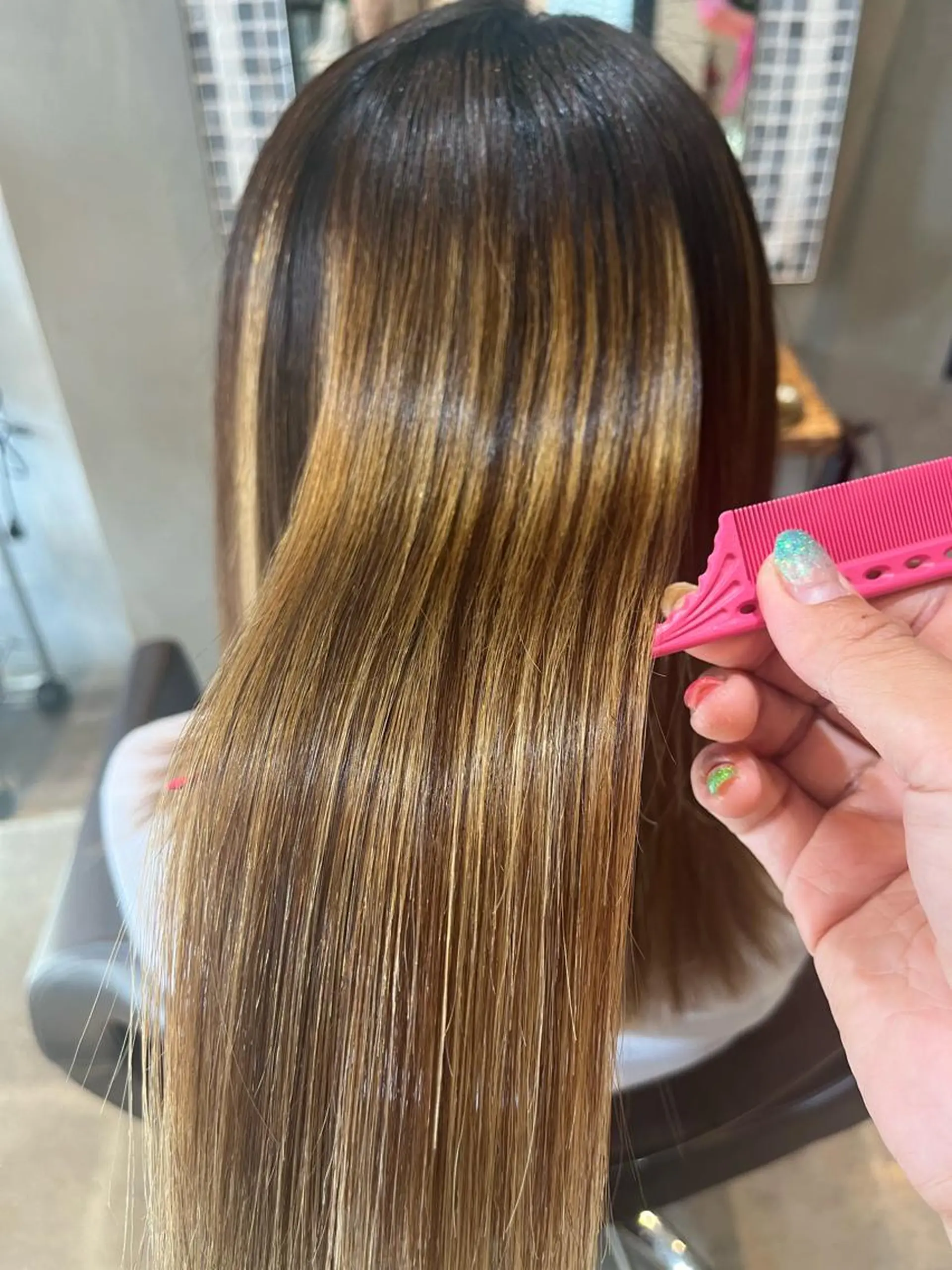 セミロング トリートメント ✨髪質改善✨艶髪✨ MARIのヘアスタイル