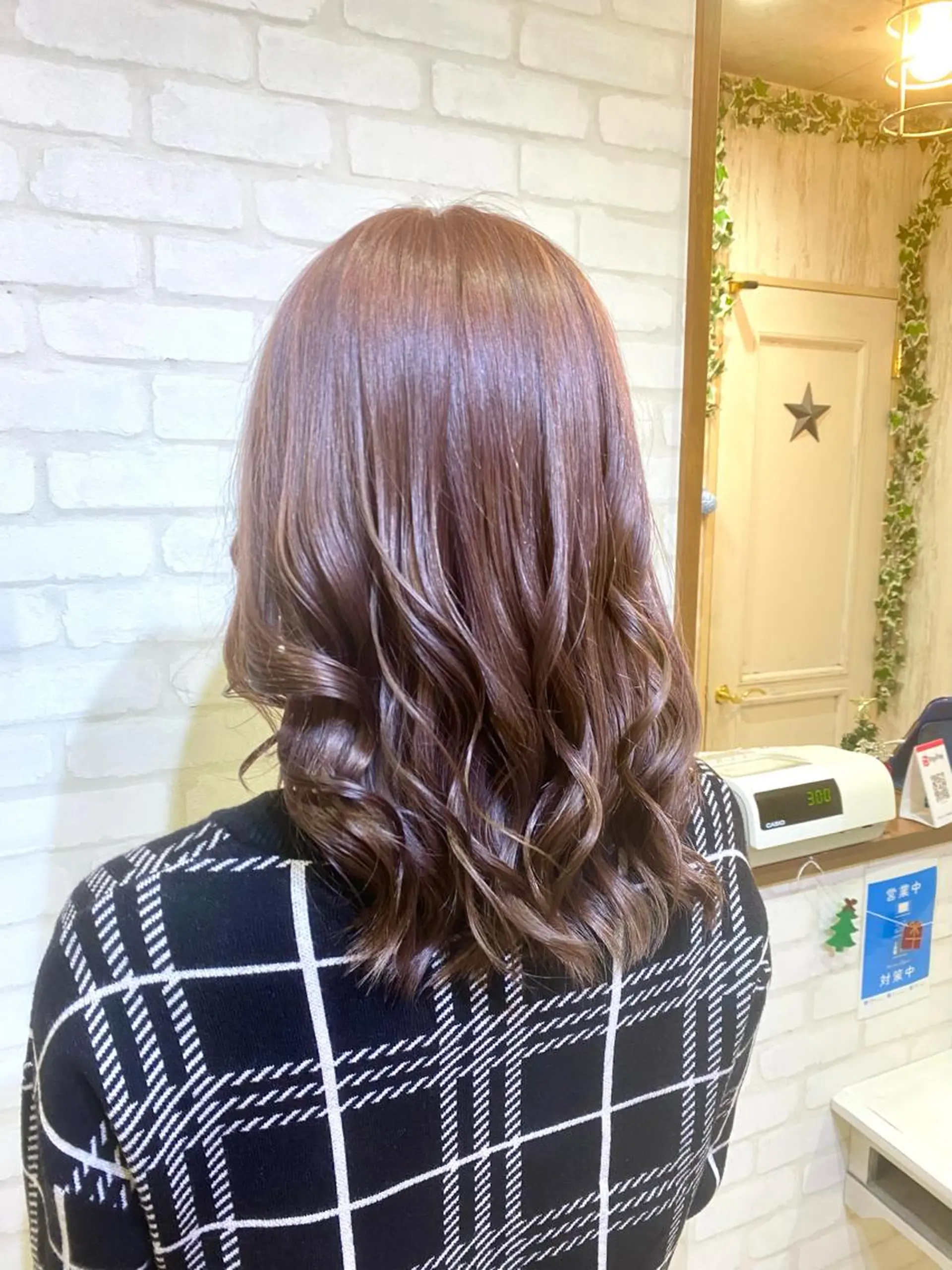 カラー ベージュカラー ダブルカラー ピンクカラー ピンクベージュ 🎀暖色/オリーブ カラー🎀seinaのヘアスタイル
