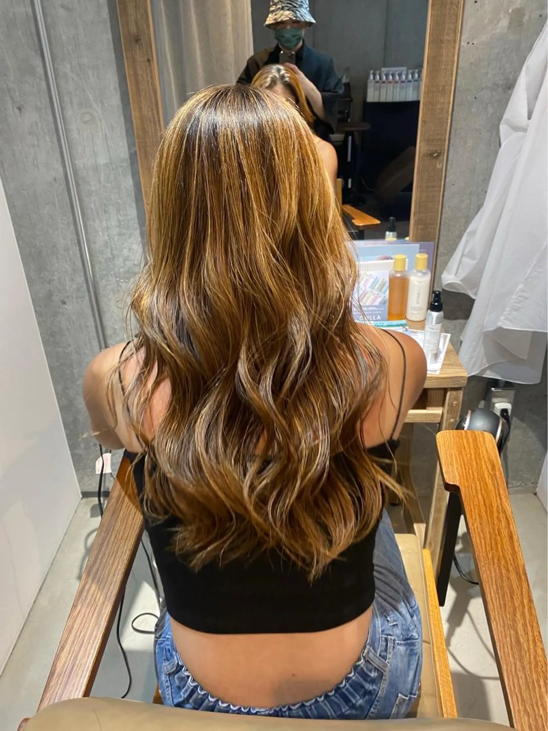 カラー 🪼高評価🪼 💎柴崎の藤咲💎のヘアスタイル