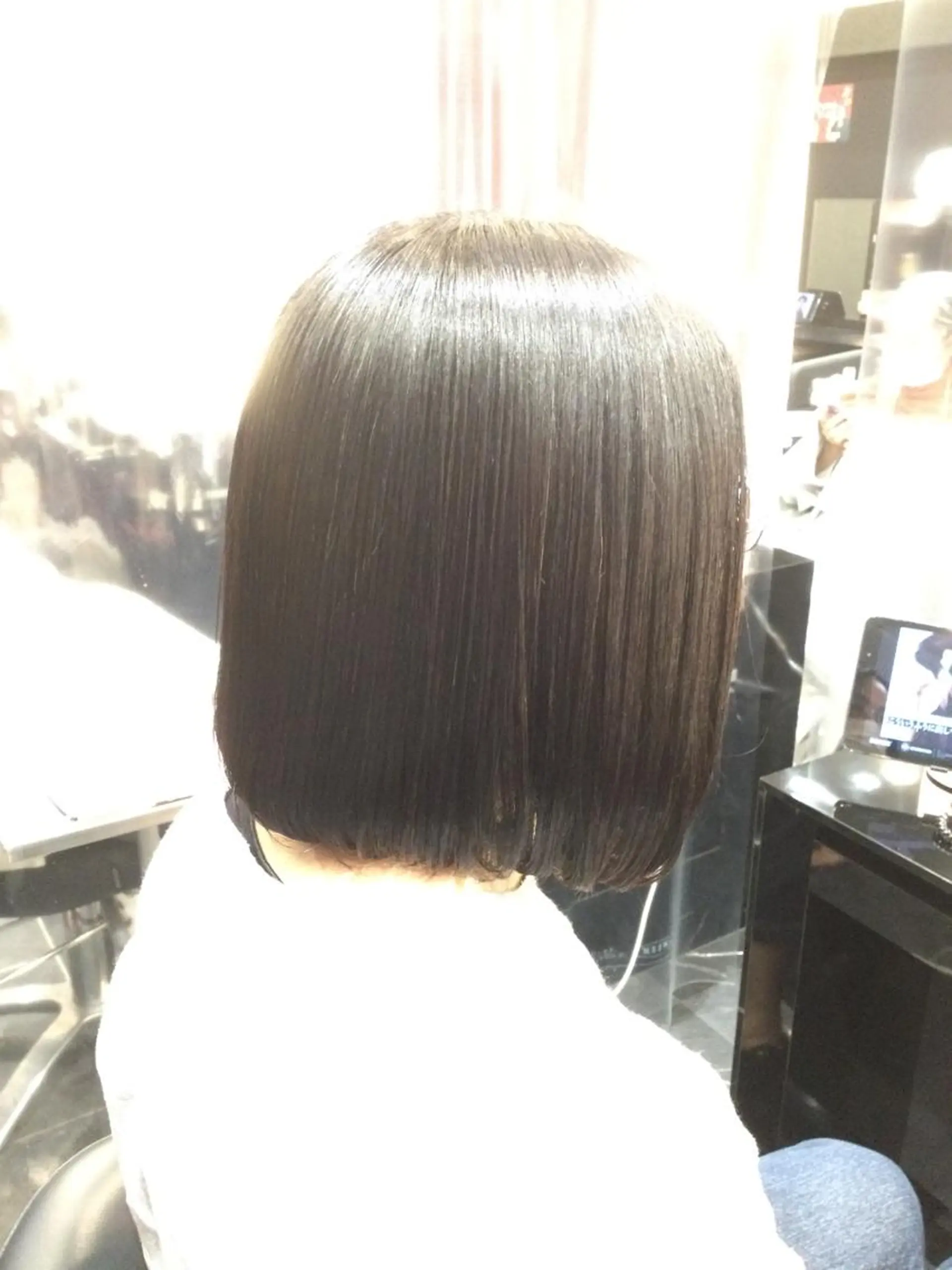 ミディアム カラー Annon プライベートサロンのヘアスタイル