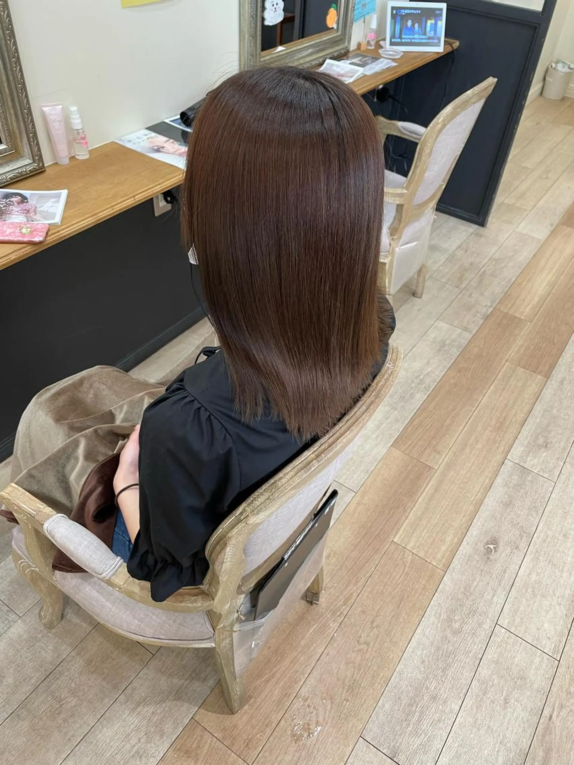 セミロング 亀川蓮 Agu hairのヘアスタイル