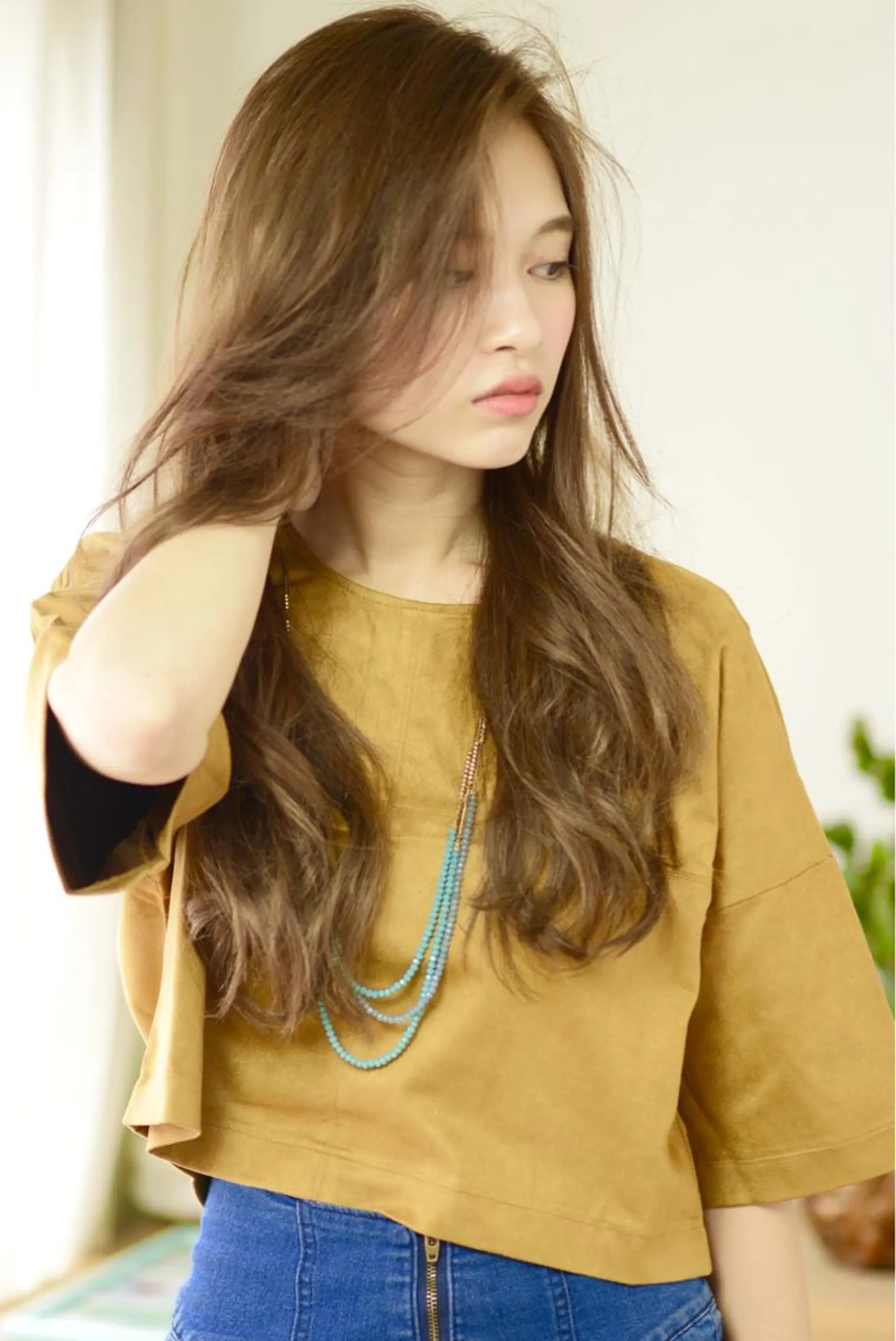 ロング ロング 若杉 諒のヘアスタイル