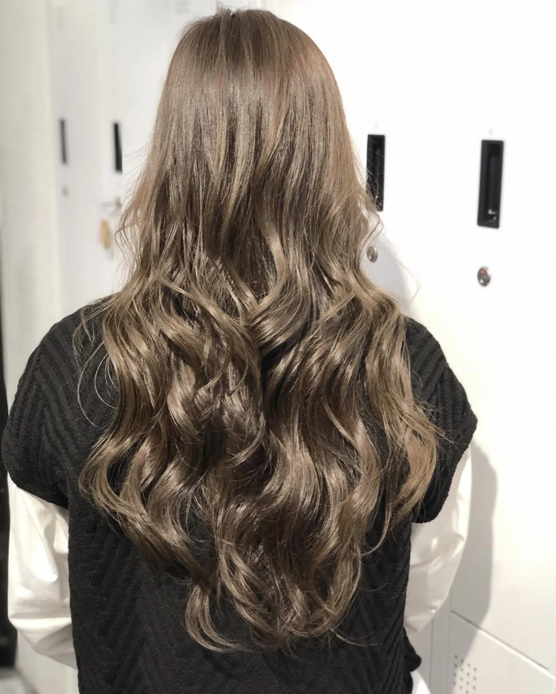 ロング 髪質改善ストレートo rメンズスタイル今岡のヘアスタイル