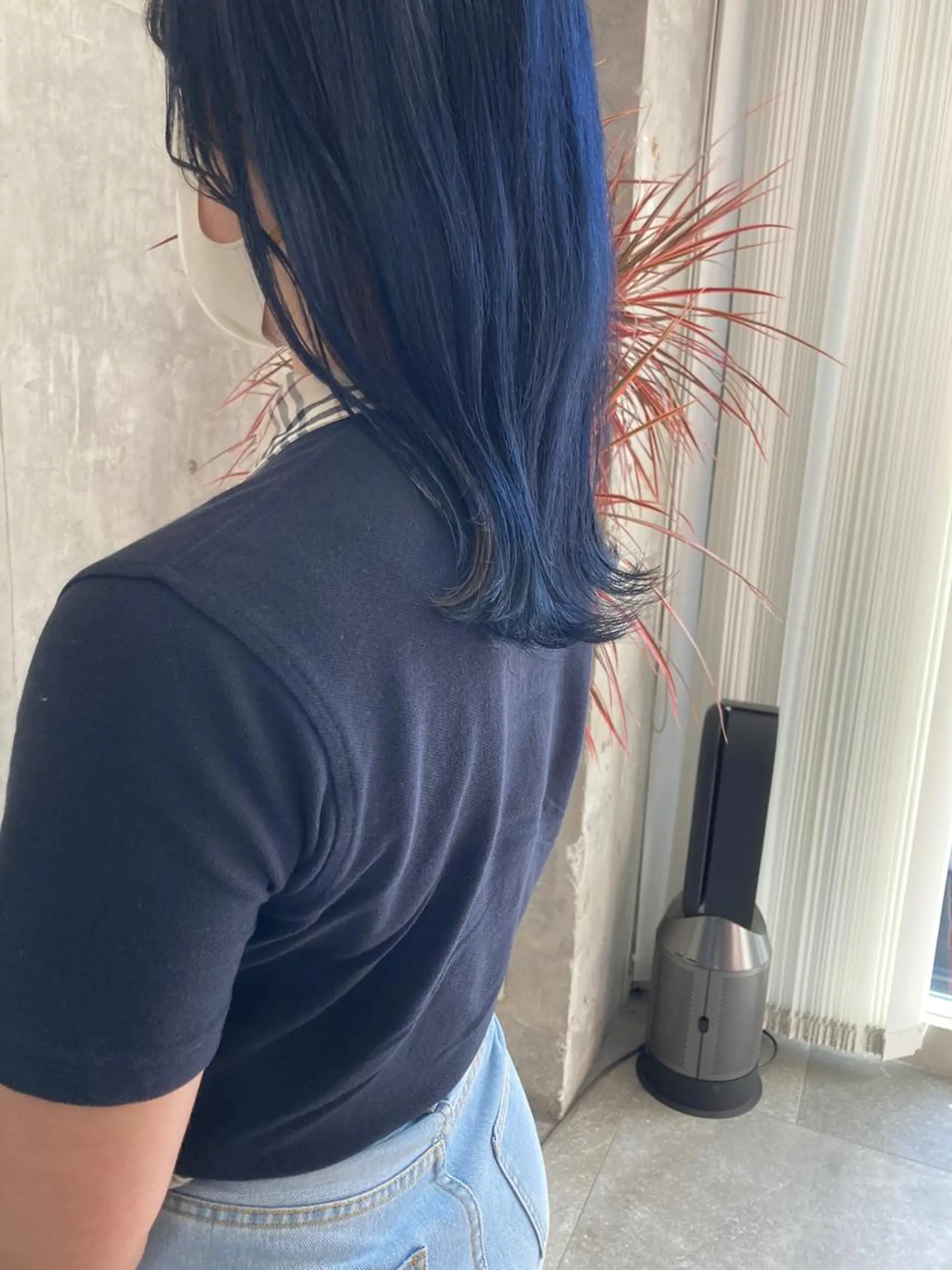 セミロング カラー ブルーカラー 小木曽智美 /ボブ/ショートのヘアスタイル