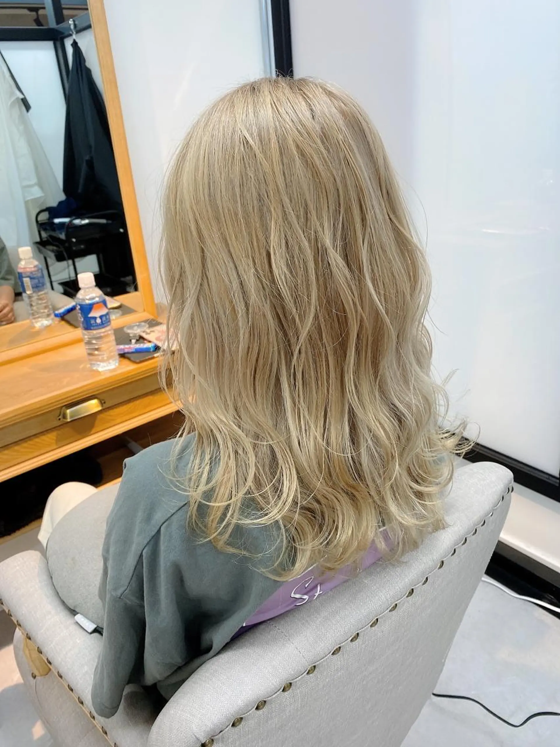 ロング カット ヘアカラー トリートメント 透明感/ツヤ髪/ さら艶/前田祥汰のヘアスタイル