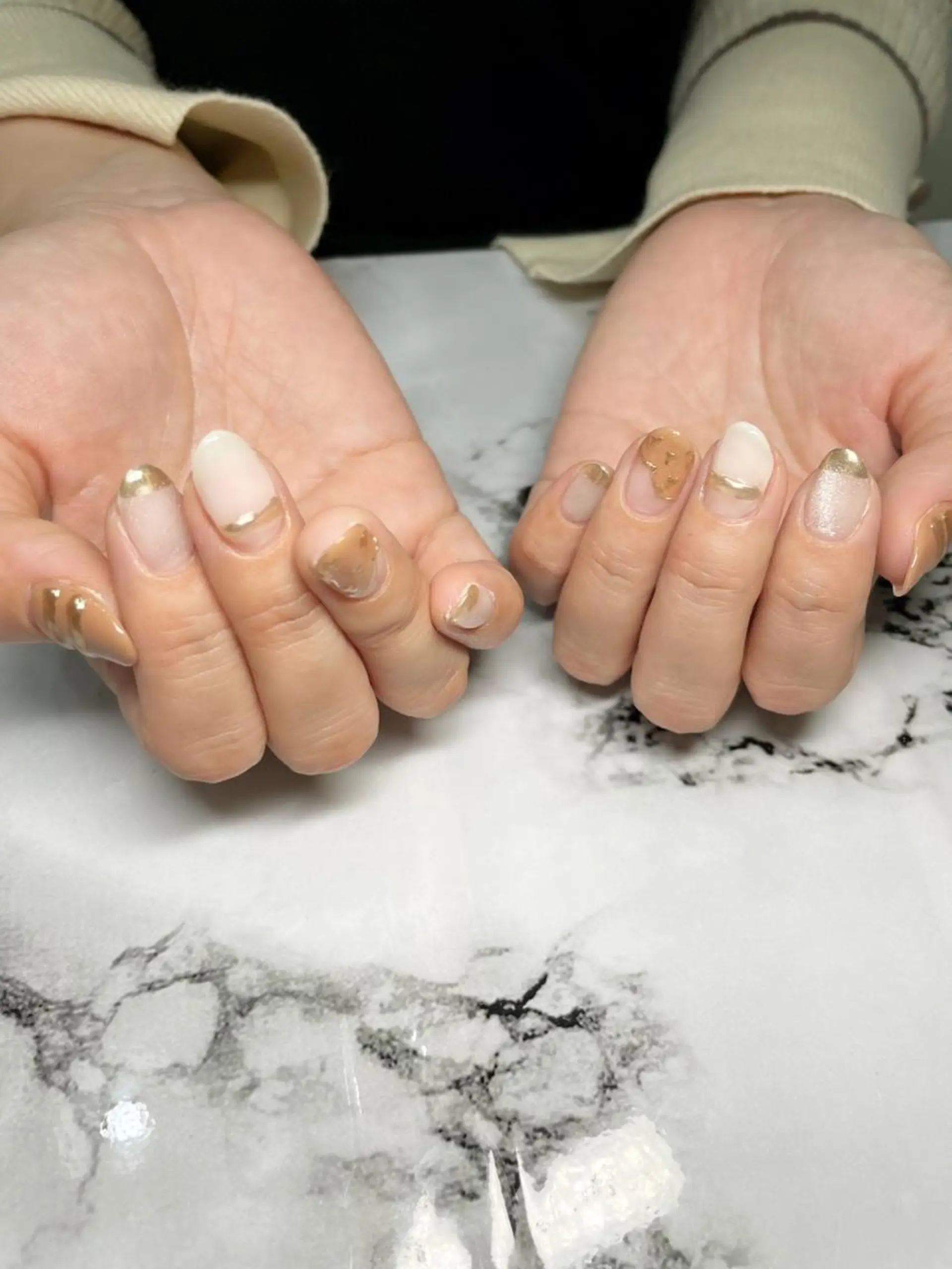 ネイル アートネイル フットネイル oki nailのネイルデザイン