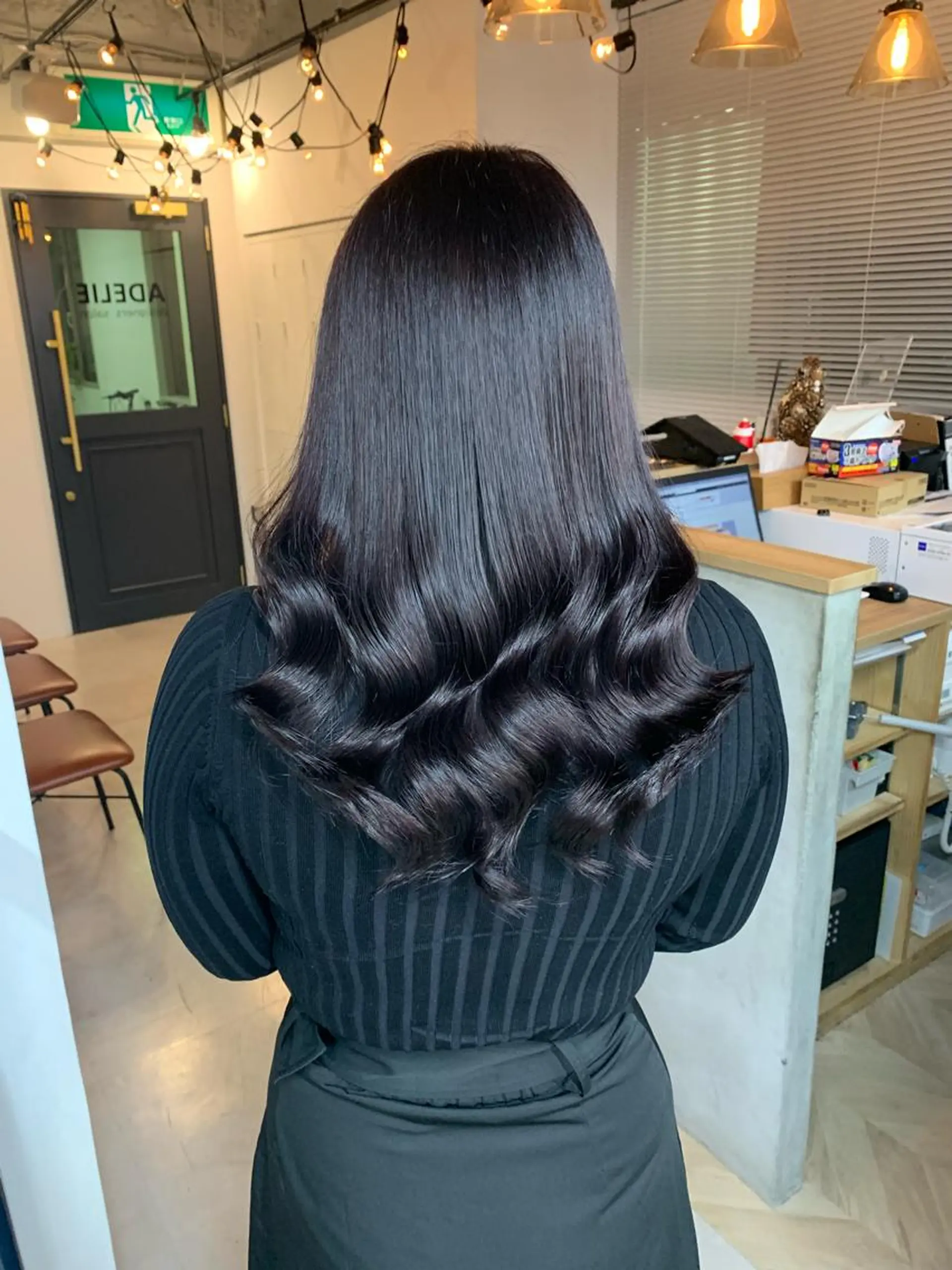 ロング カラー ブリーチ ブリーチなしカラー 韓国風ヘア カット ヘアカラー トリートメント 🌸MAYU🌸 ハイトーン➕レイヤーのヘアスタイル