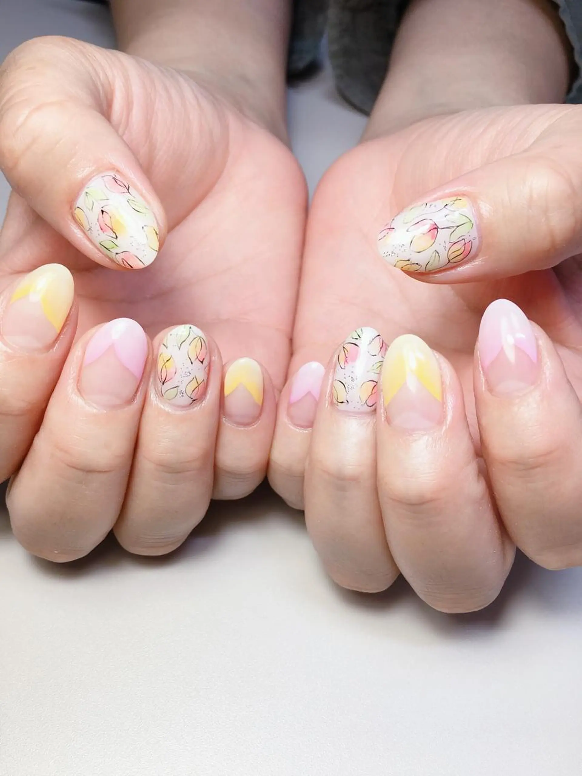 ネイル ハンドネイル kipinail 川﨑えりかのネイルデザイン