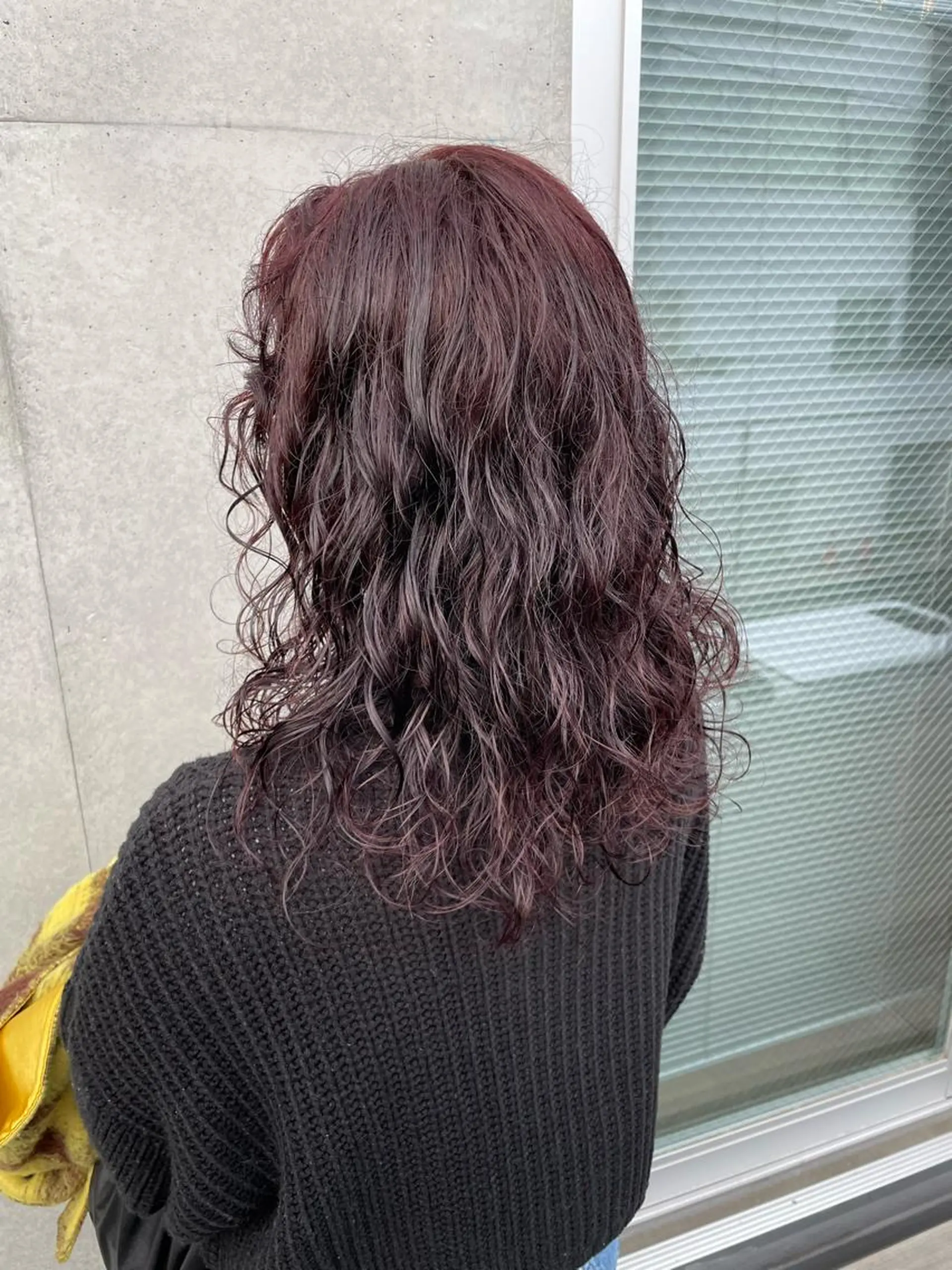 ミディアム パーマ ミディアムパーマ カット パーマ トリートメント 佐伯 和佳のヘアスタイル