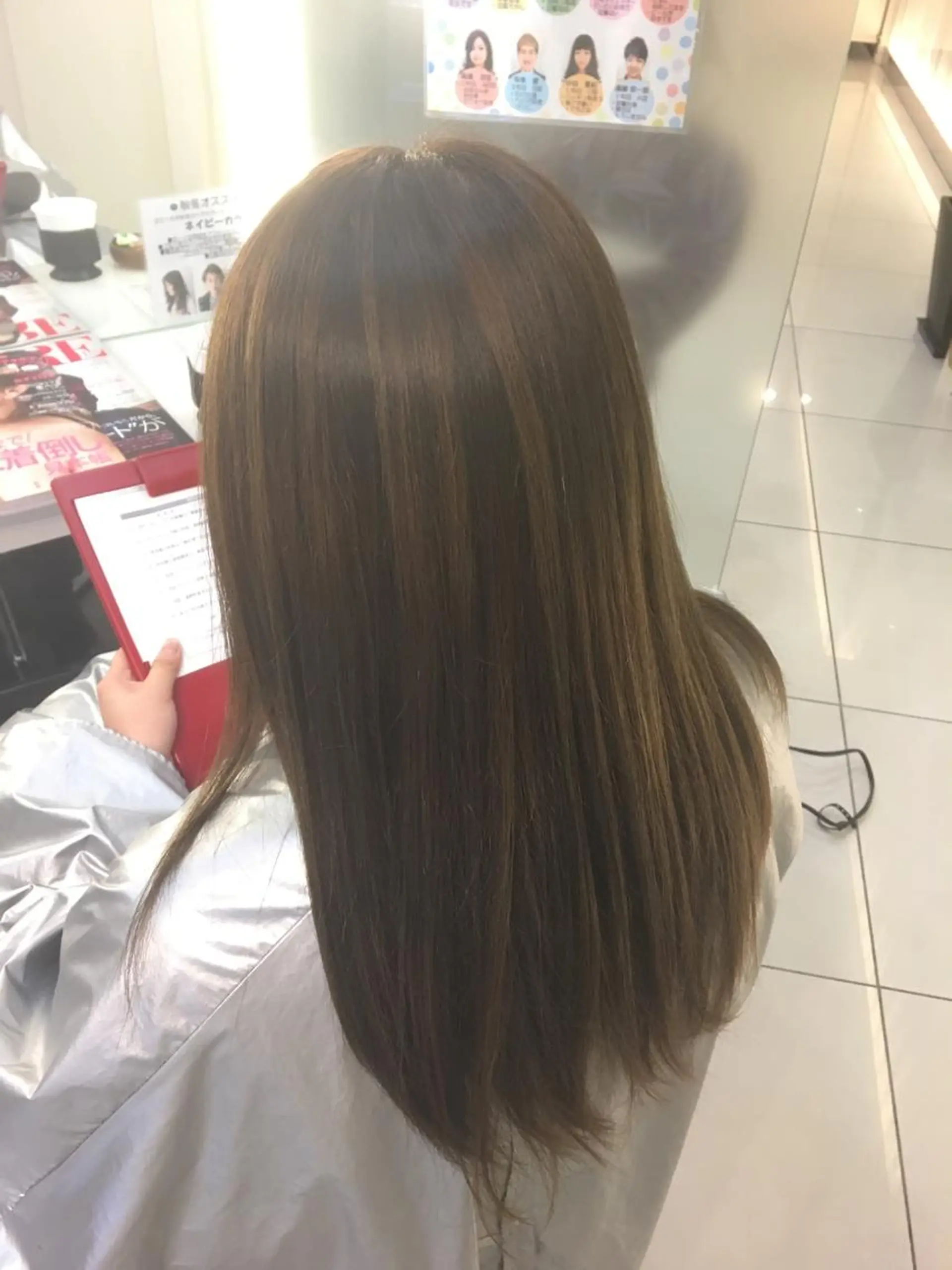 ロング 広がり、まとまらない お悩み改善/ 中田のヘアスタイル