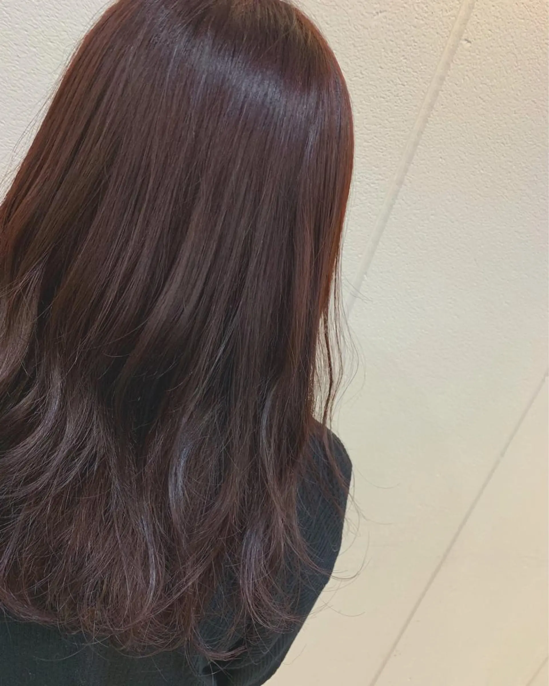 ロング カラー ピンクカラー バイオレットカラー Lolonois梅田 /Okazaki:)のヘアスタイル