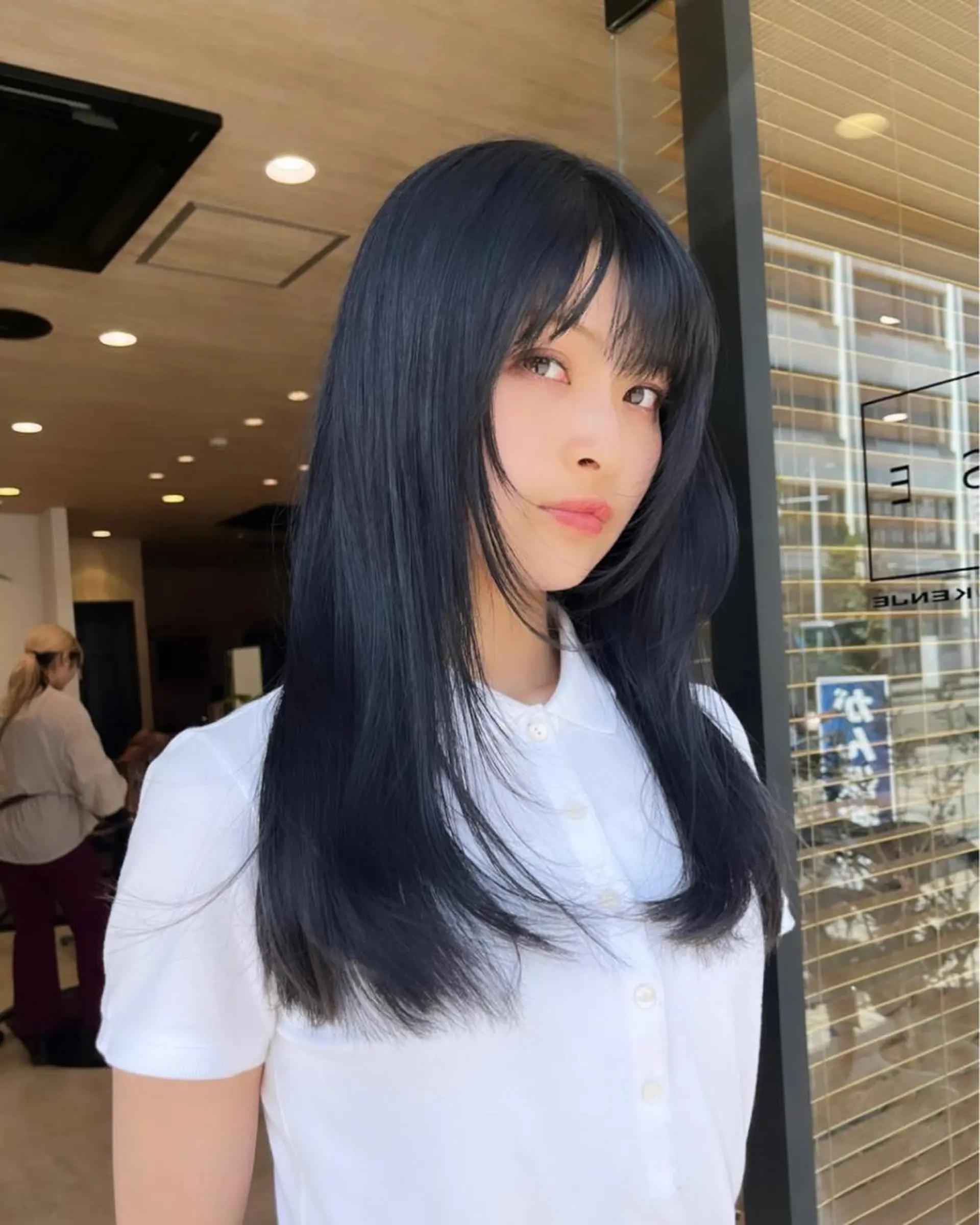 ロング カラー カット 産休中です 艶カラー♡オカのヘアスタイル