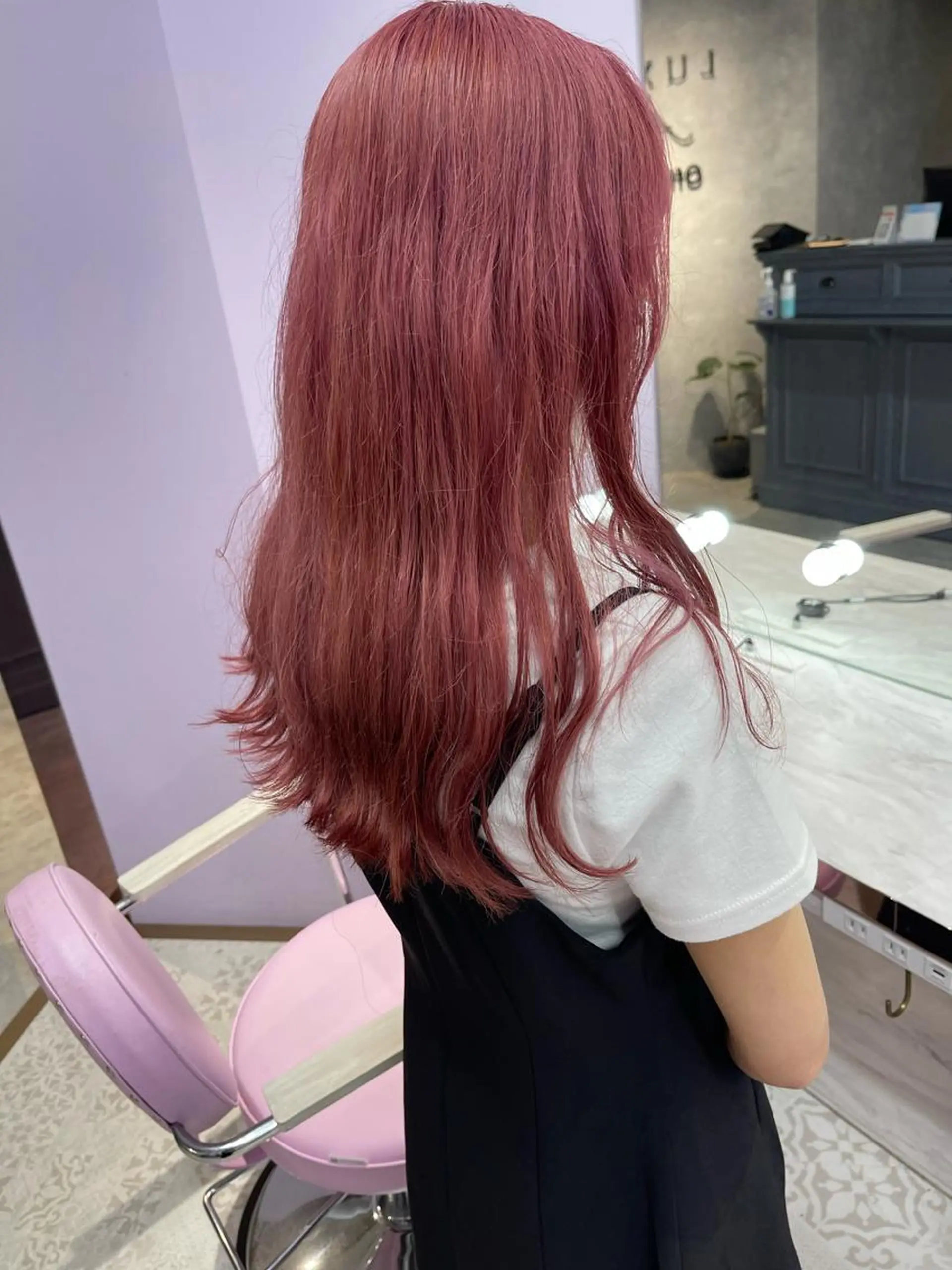 セミロング 縮毛矯正・髪質改善 特化 出納 直起のヘアスタイル