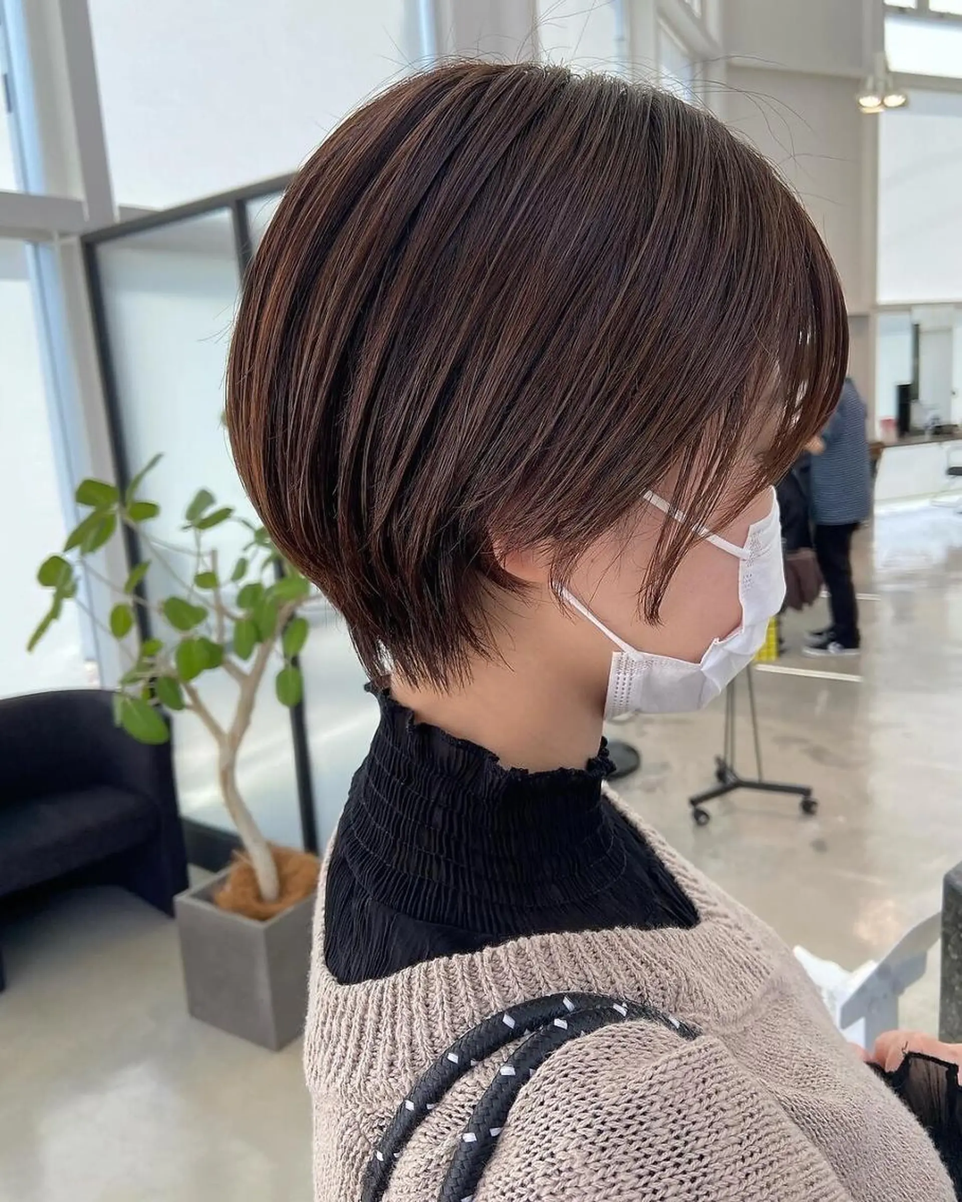 ショート 佐藤 彩野のヘアスタイル