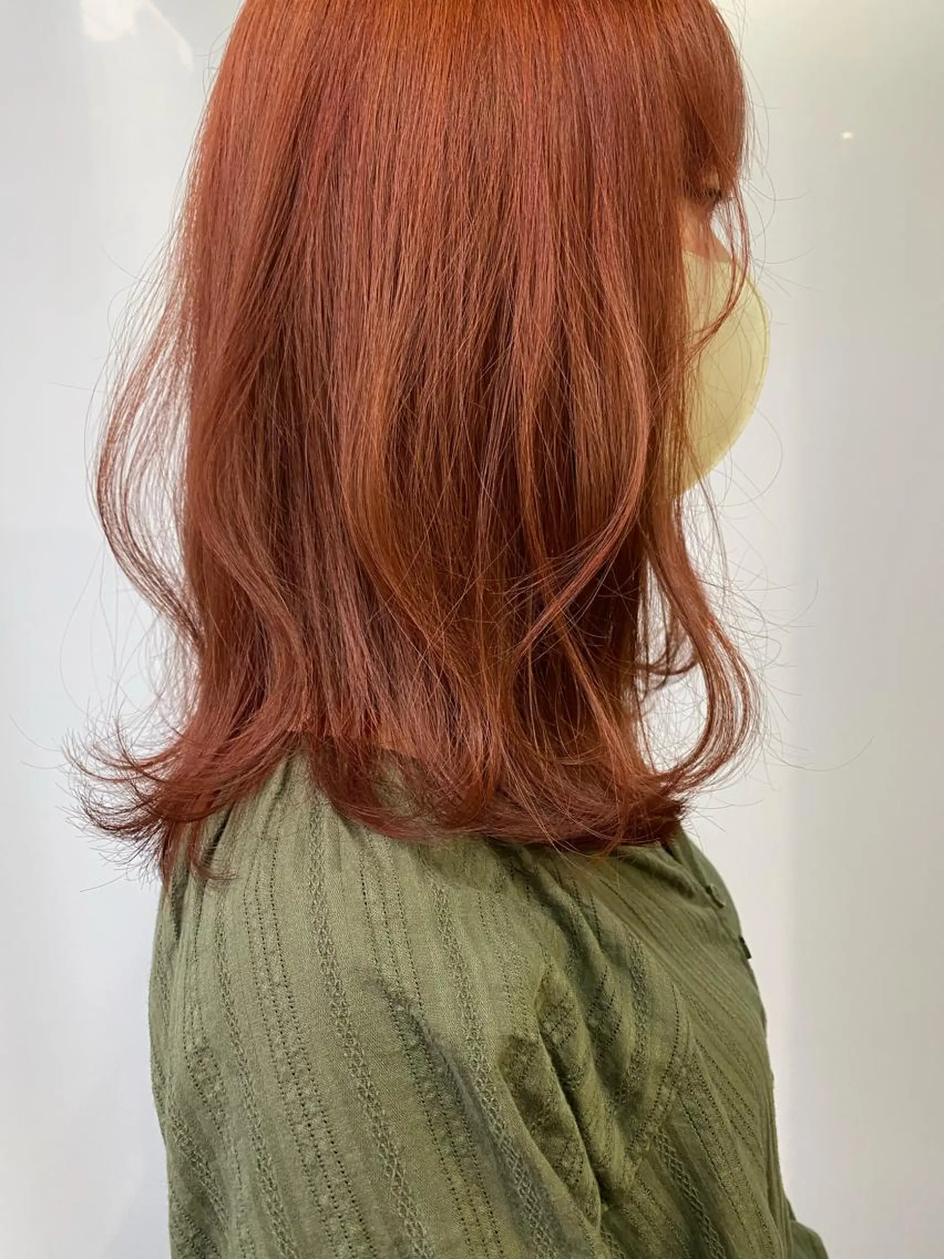 ミディアム カラー Pia ツボイ ケイタのヘアスタイル