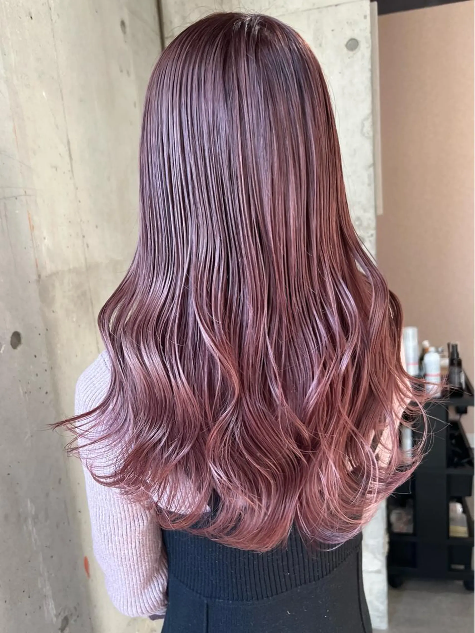 ロング カラー バレイヤージュ ブリーチ ケアブリーチ ハイライトカラー インナーカラー ヘアカラー トリートメント lani ブリーチ /ダブルカラーのヘアスタイル
