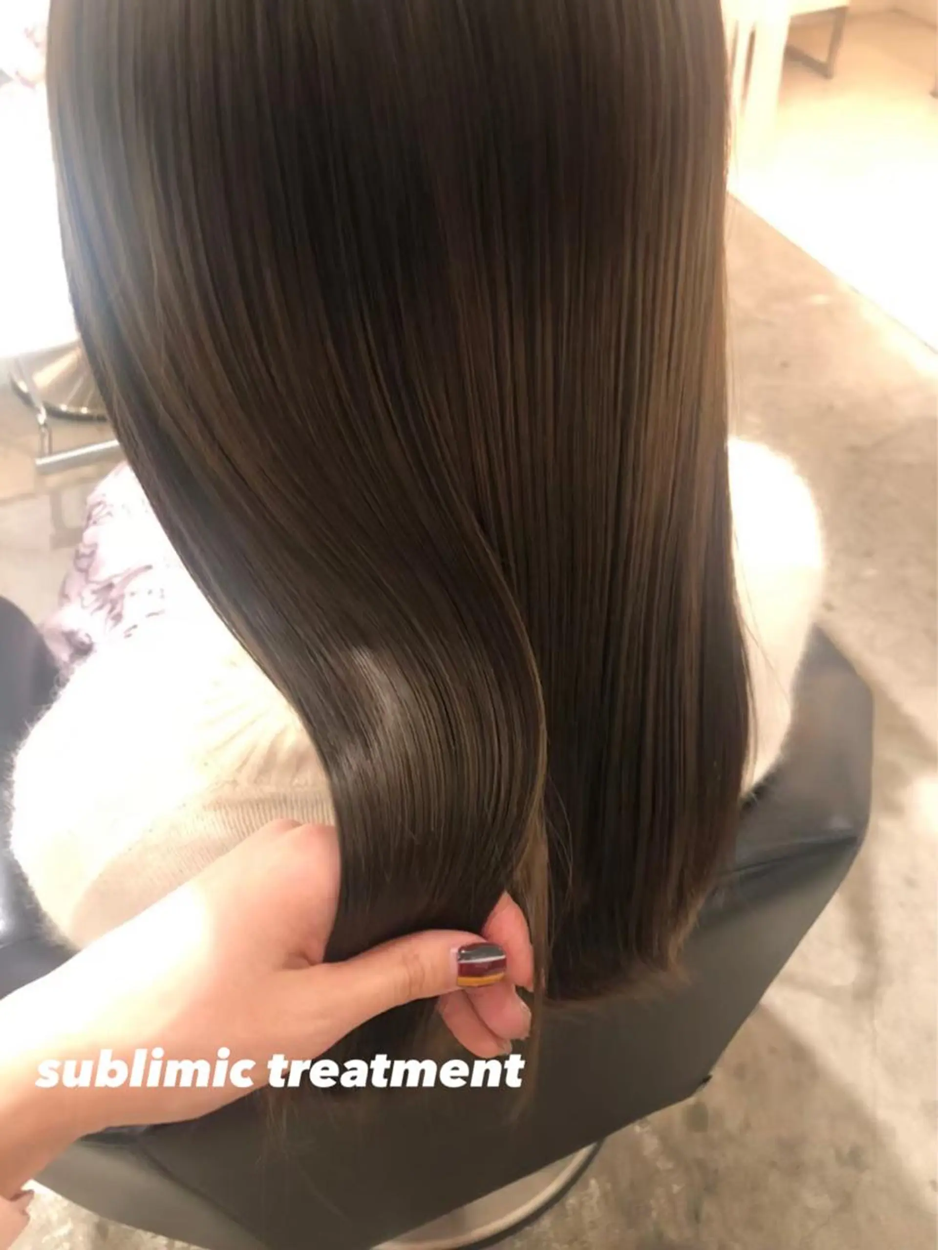 ロング カラー GOODDAY ヘアサロンのヘアスタイル