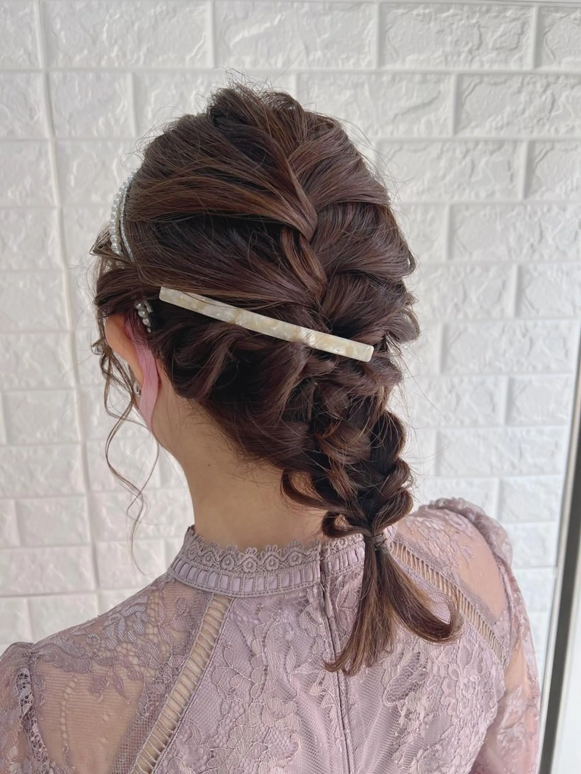 ミディアム カラー ベージュカラー 韓国ヘア ♡tomimaのヘアスタイル