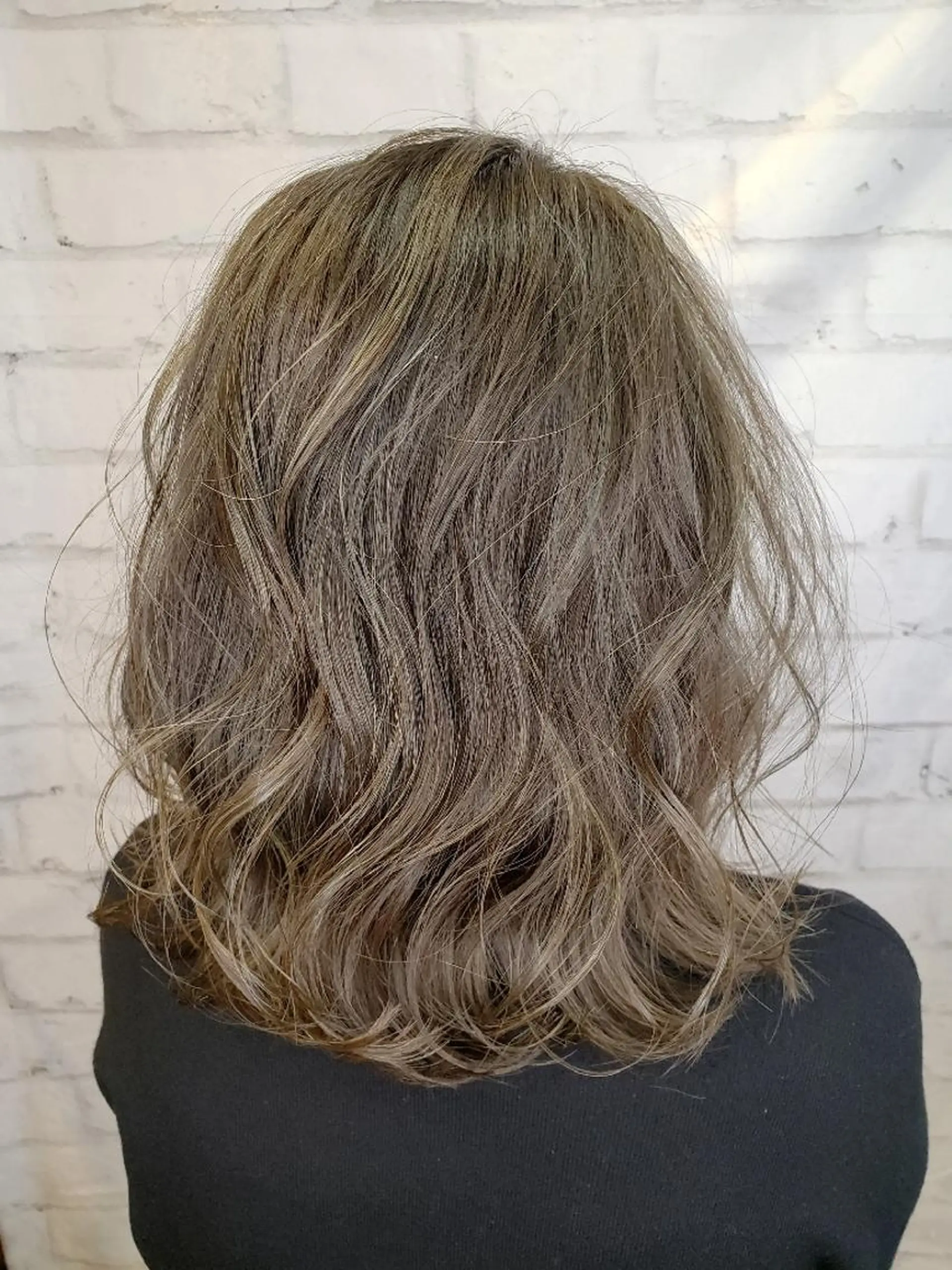 ミディアム カラー RIENS♡xrea 山本優舞のヘアスタイル