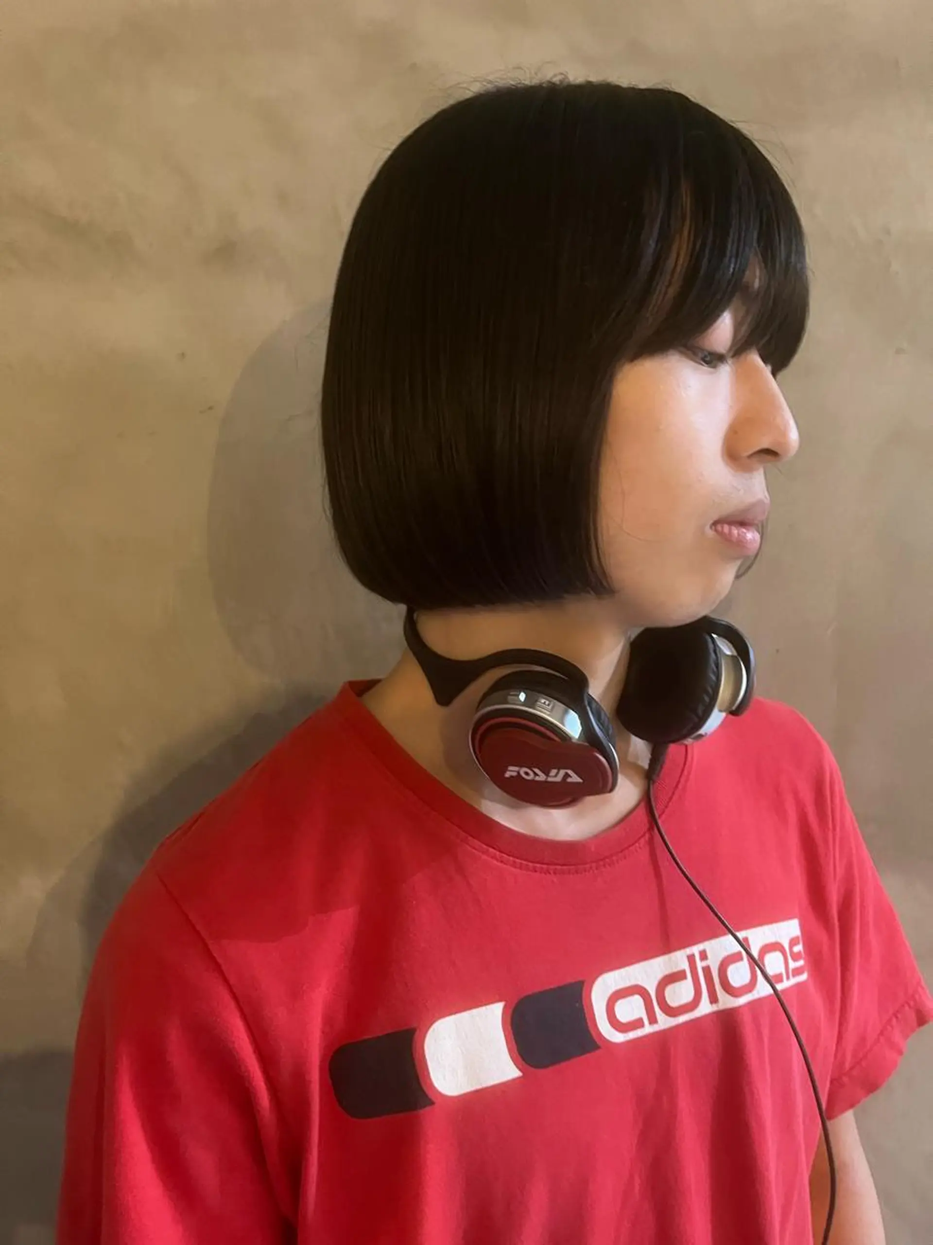 ミディアム メンズ ボブ 渋谷/原宿/メンズ/ コヤマトモヤのヘアスタイル