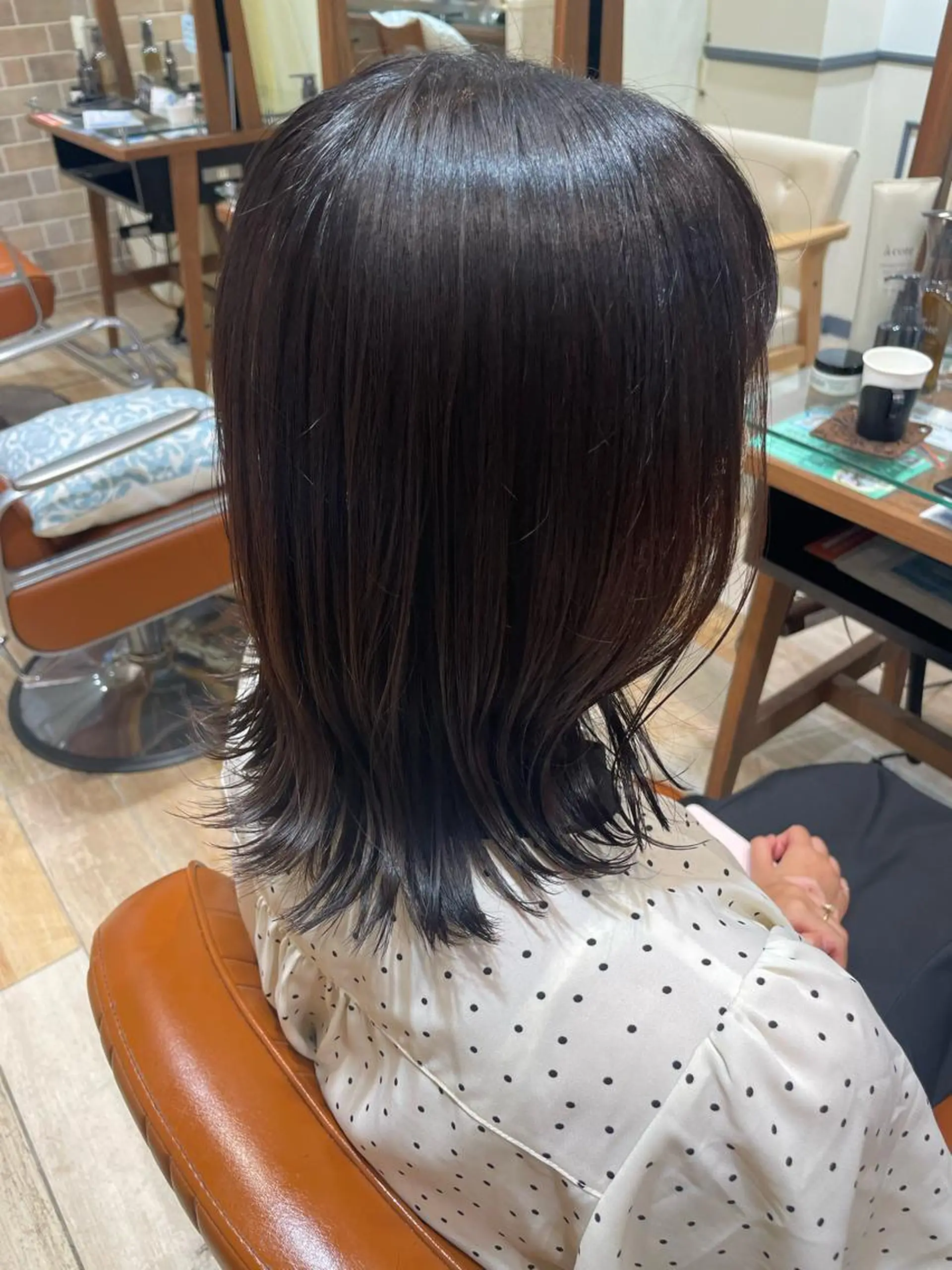 ミディアム 【eight宿河原】 すぎもとはづきのヘアスタイル