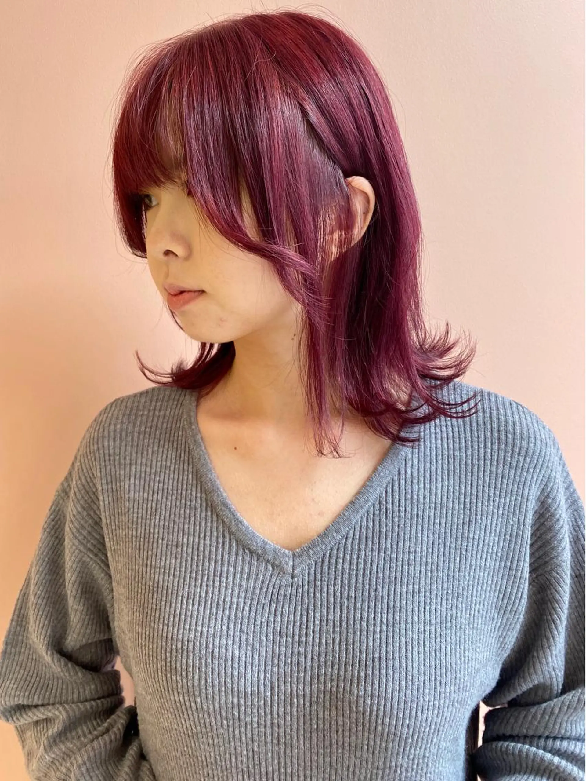 ミディアム カラー welring hair salonのヘアスタイル