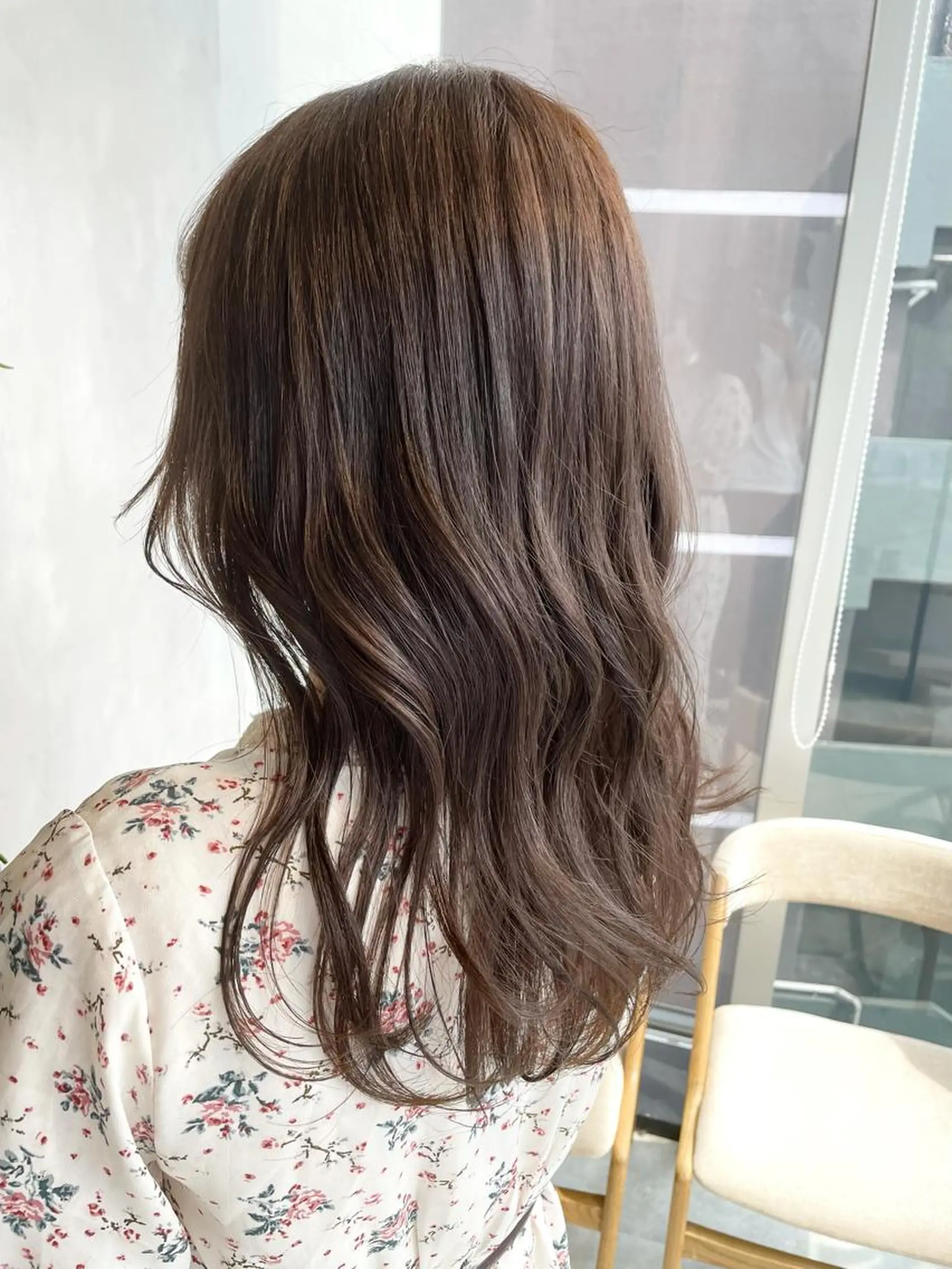 ロング カラー ハイトーン×レイヤー ／遠藤将太のヘアスタイル