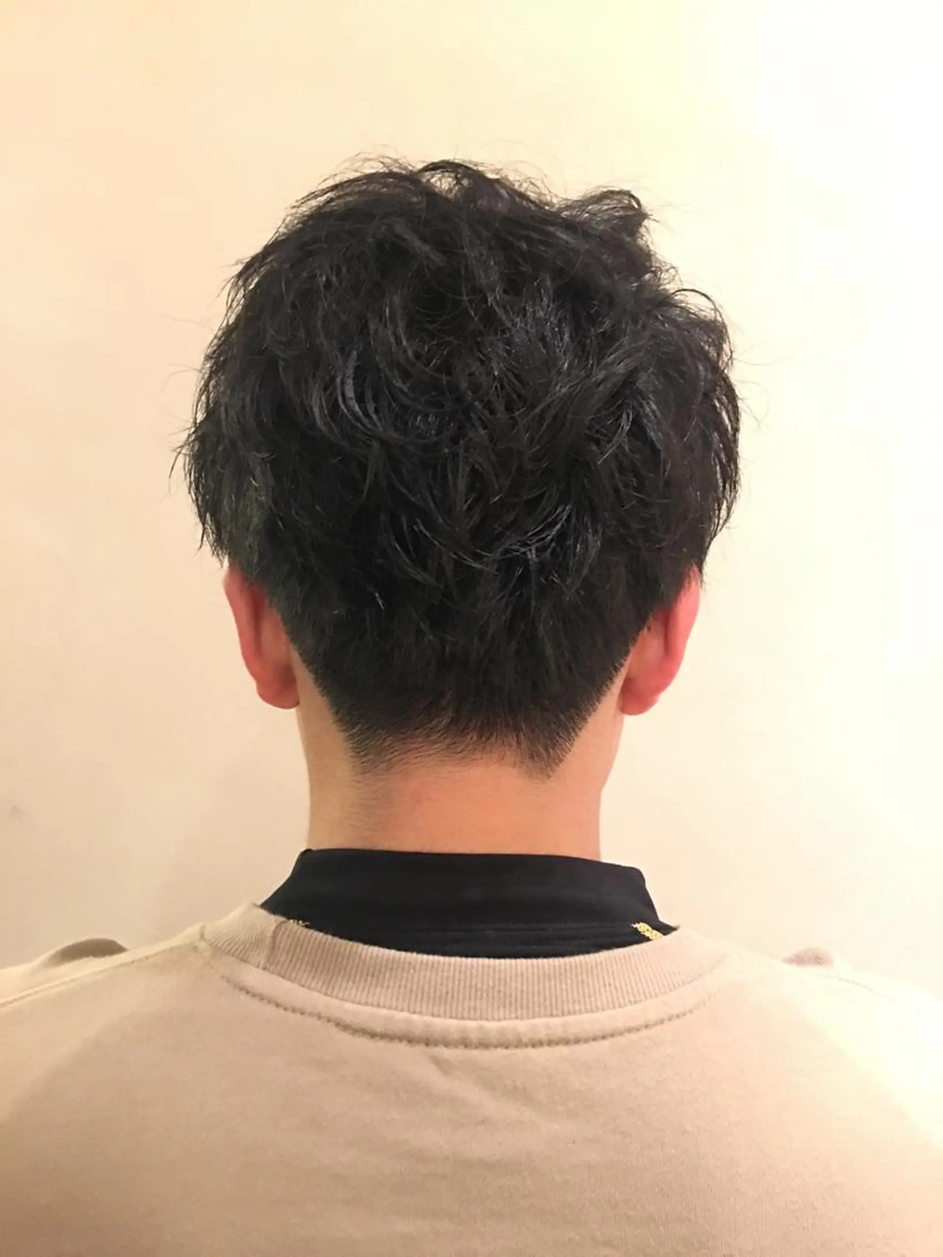 パーマ 黒田恵里香ショート カットモデル募集中のヘアスタイル