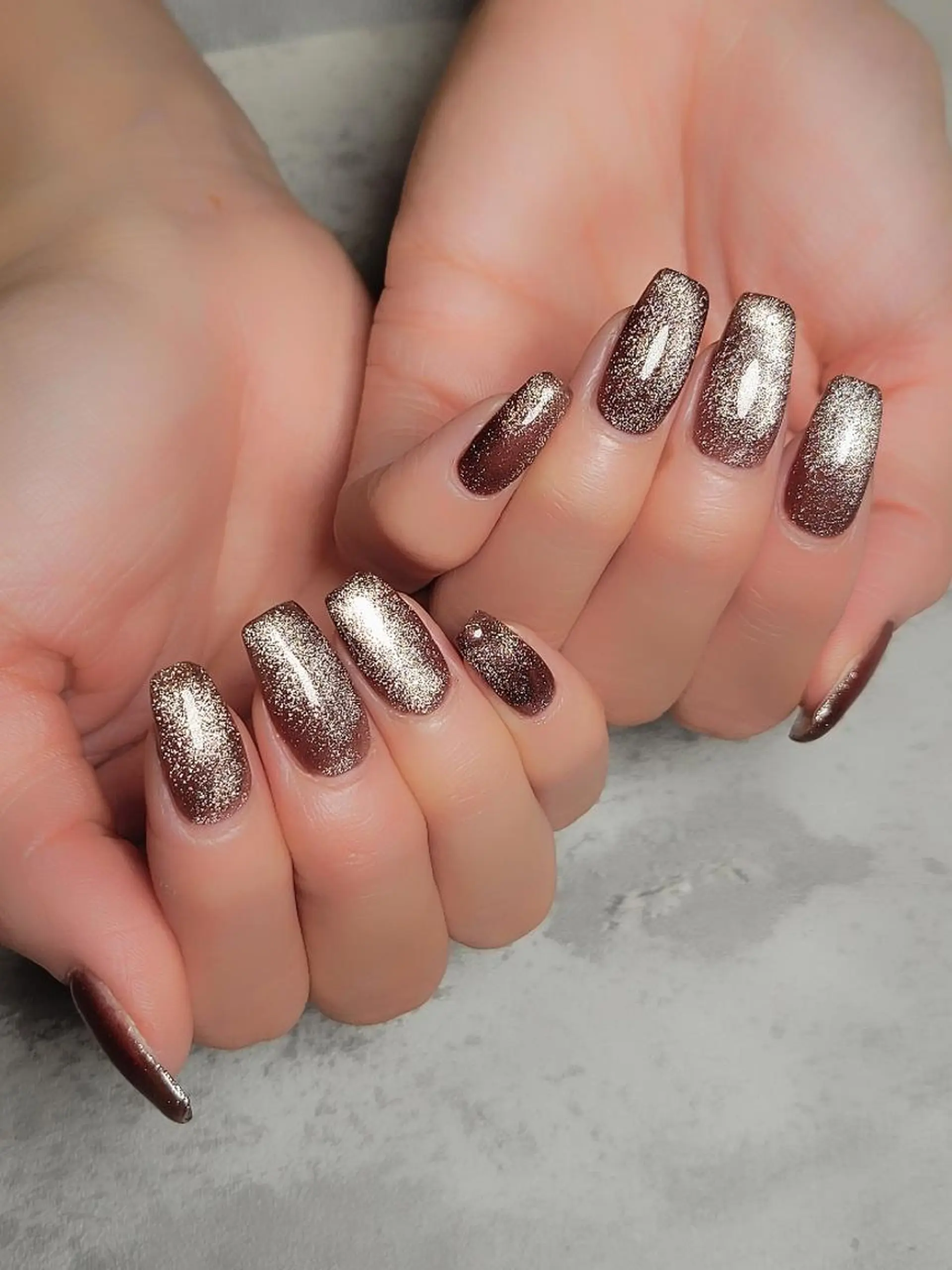 ネイル マグネットネイル MU5-nail 金山ネイルサロンのネイルデザイン