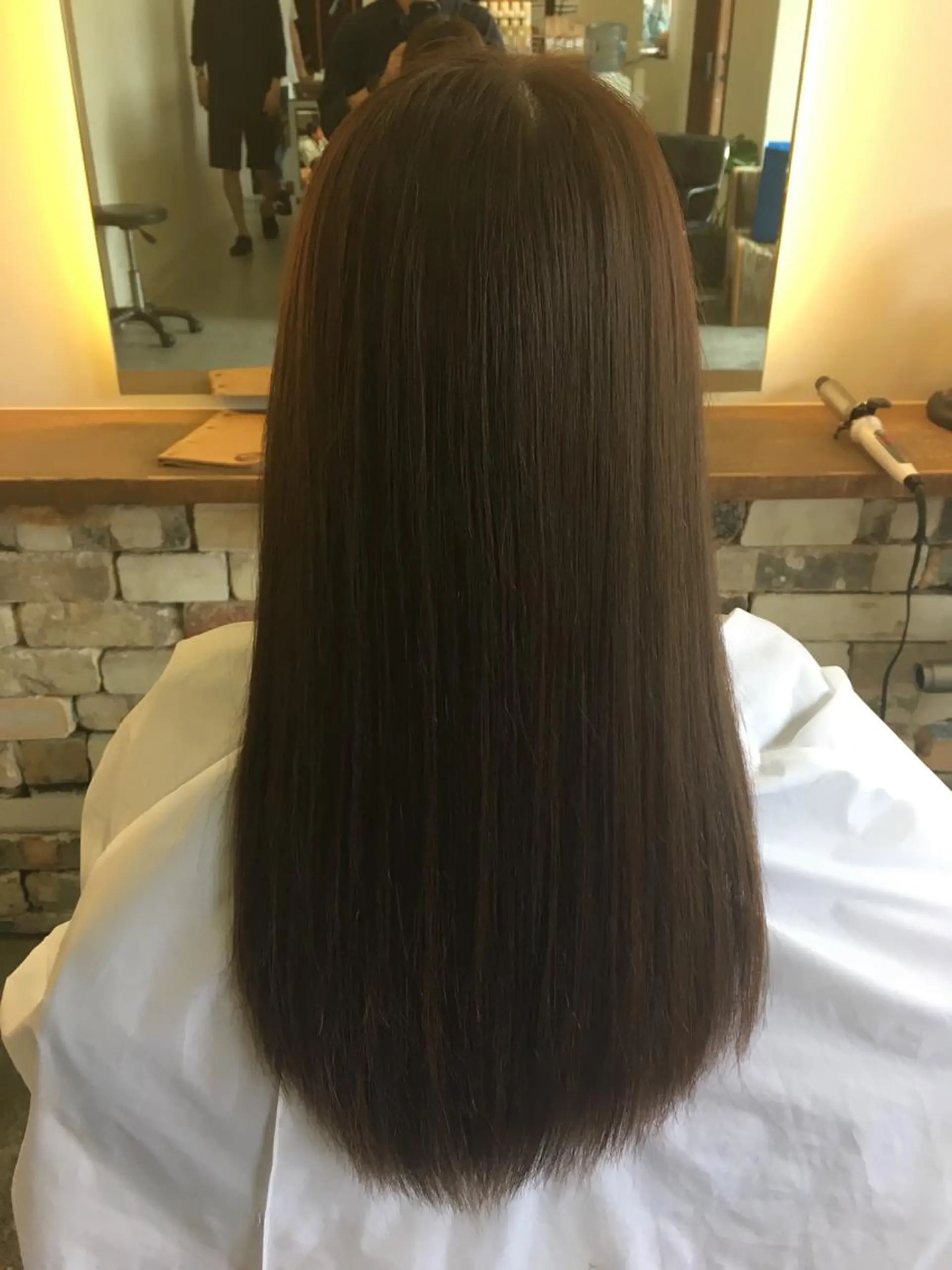 ロング パーマ ストレートパーマ 酒井 透のヘアスタイル