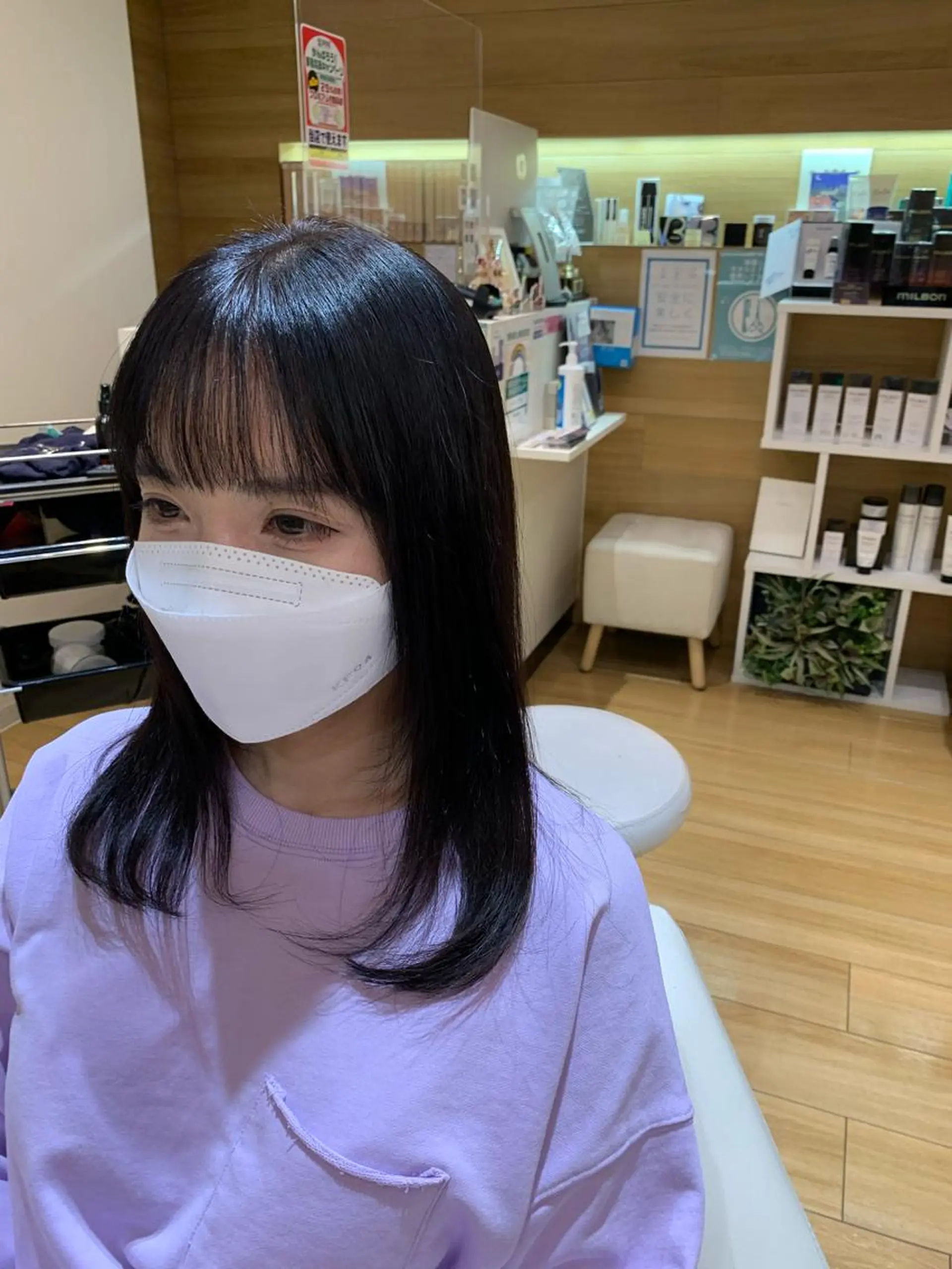 ロング 縮毛矯正 全国1位🥇世界5位 小野田　礼花のヘアスタイル