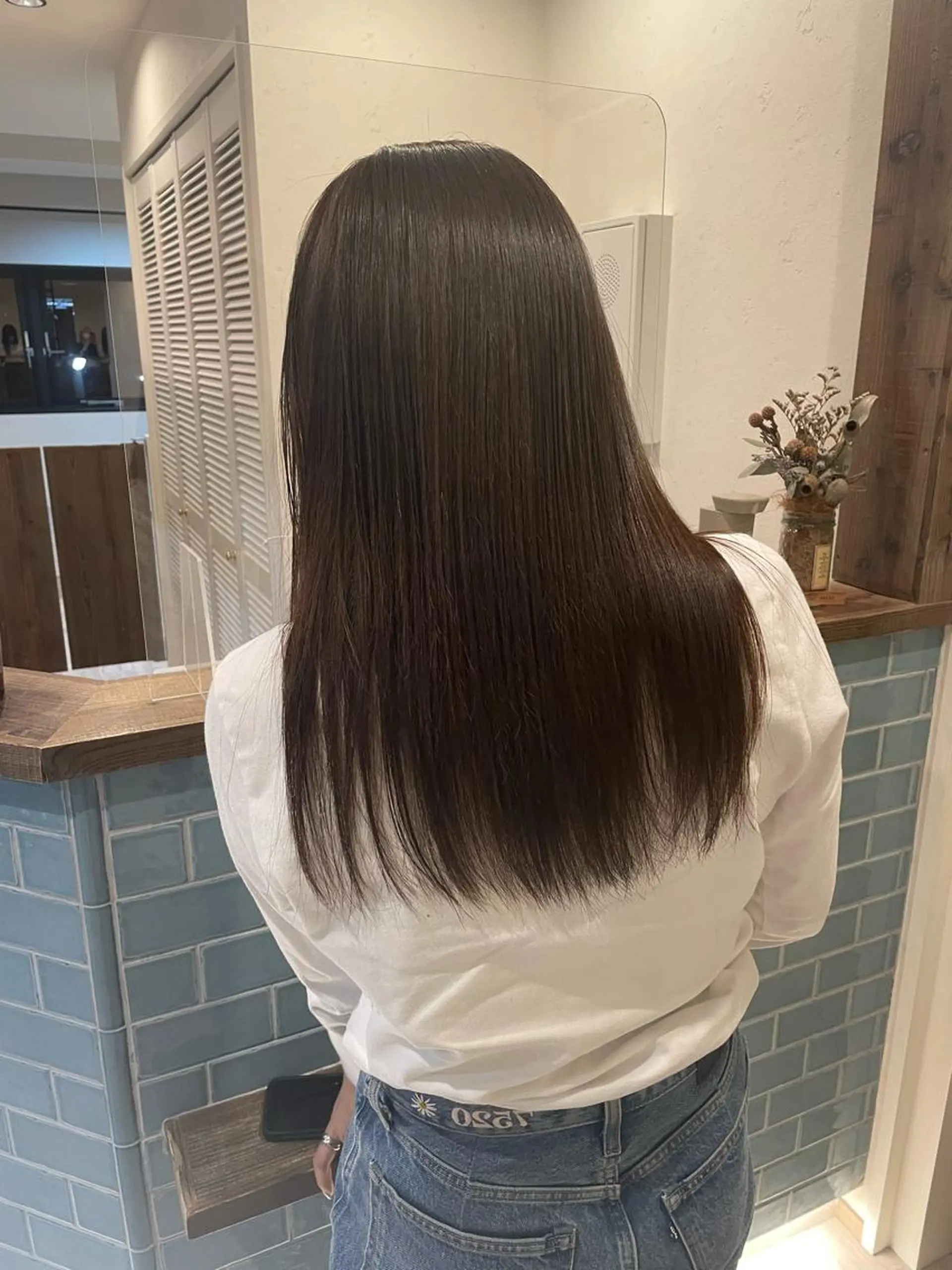 ロング 髪質改善 渋谷 留菜のヘアスタイル