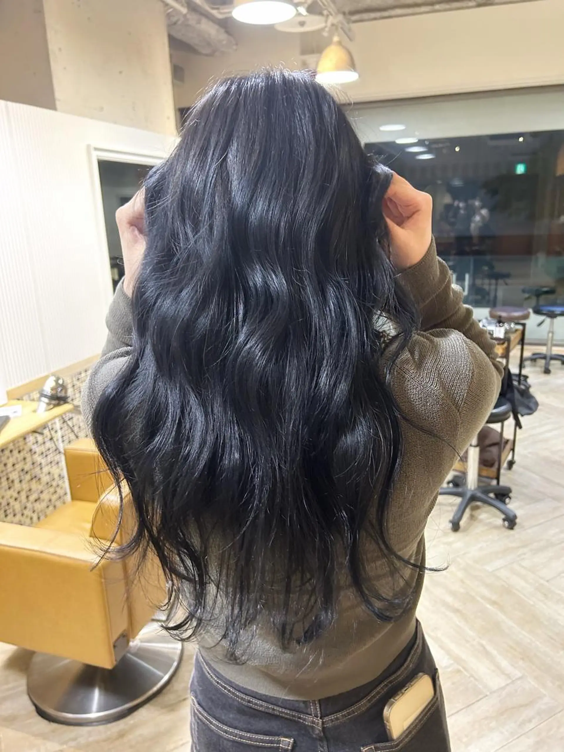 ロング 韓国風レイヤー/新潟 /小新/愛咲🎀のヘアスタイル