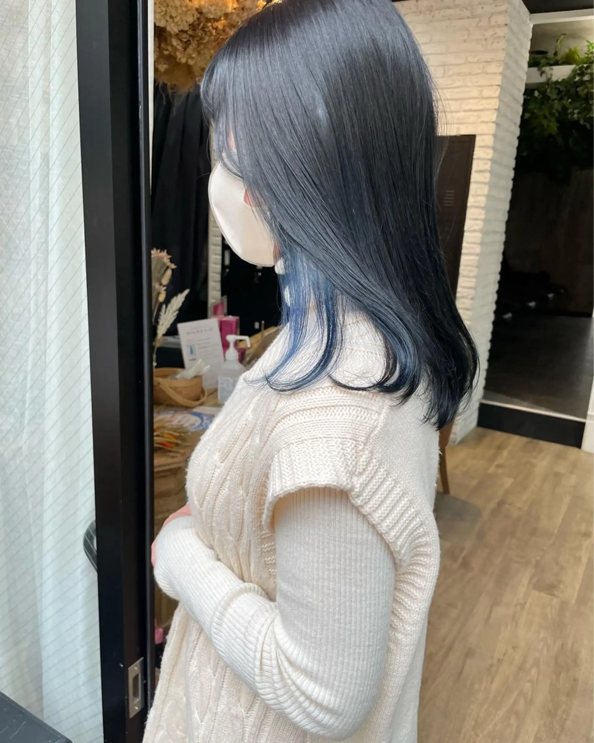 セミロング カラー ヘアカラー レイヤー/顔周り /AKARIのヘアスタイル