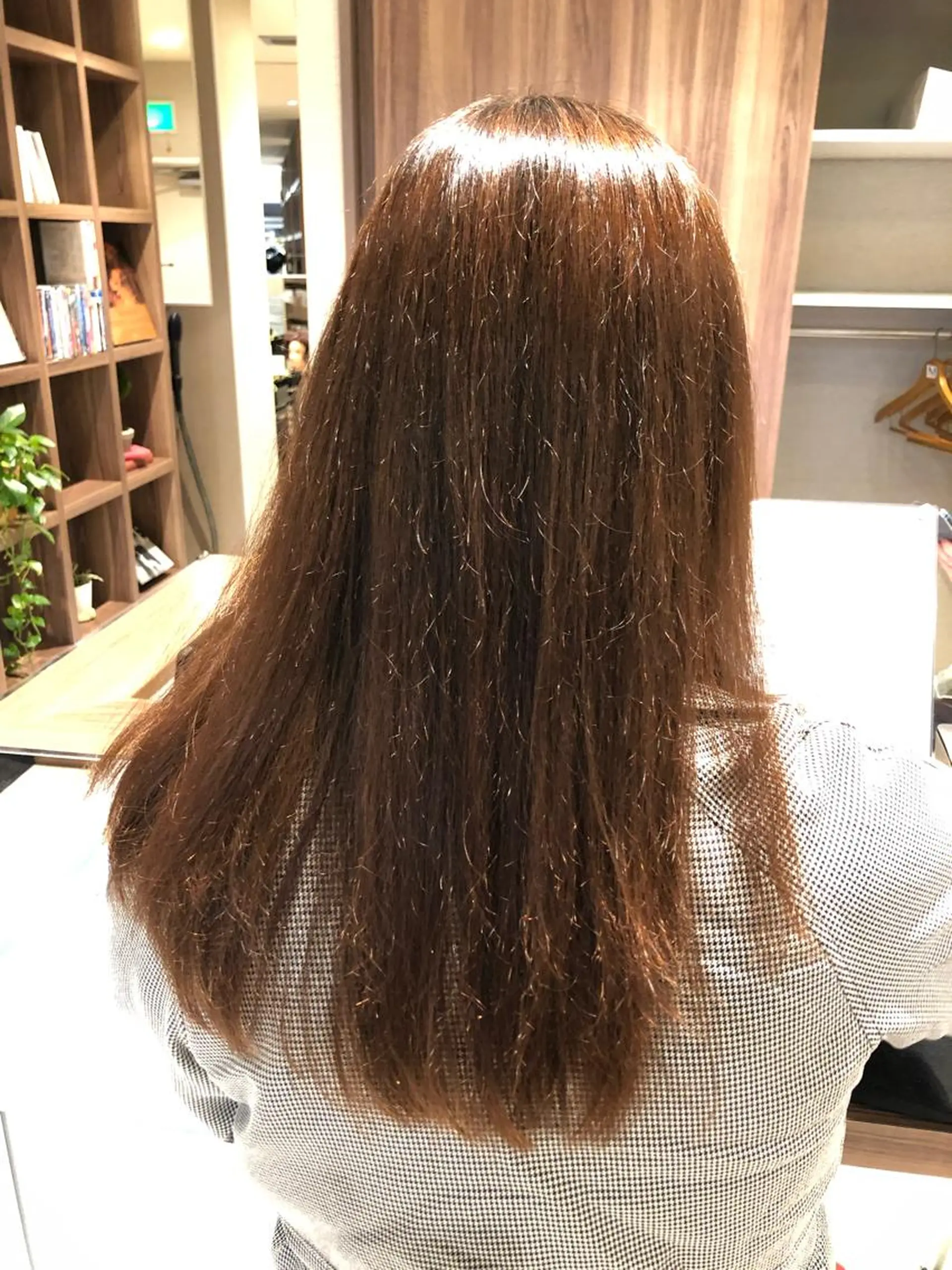 ロング パーマ ストレートパーマ dogstar小林諒 パーマ/レイヤーのヘアスタイル