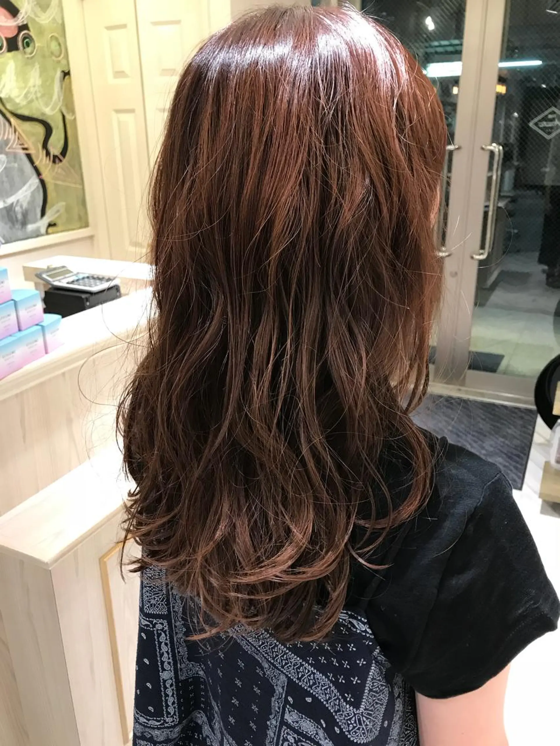 ロング カラー 松井 博徳のヘアスタイル