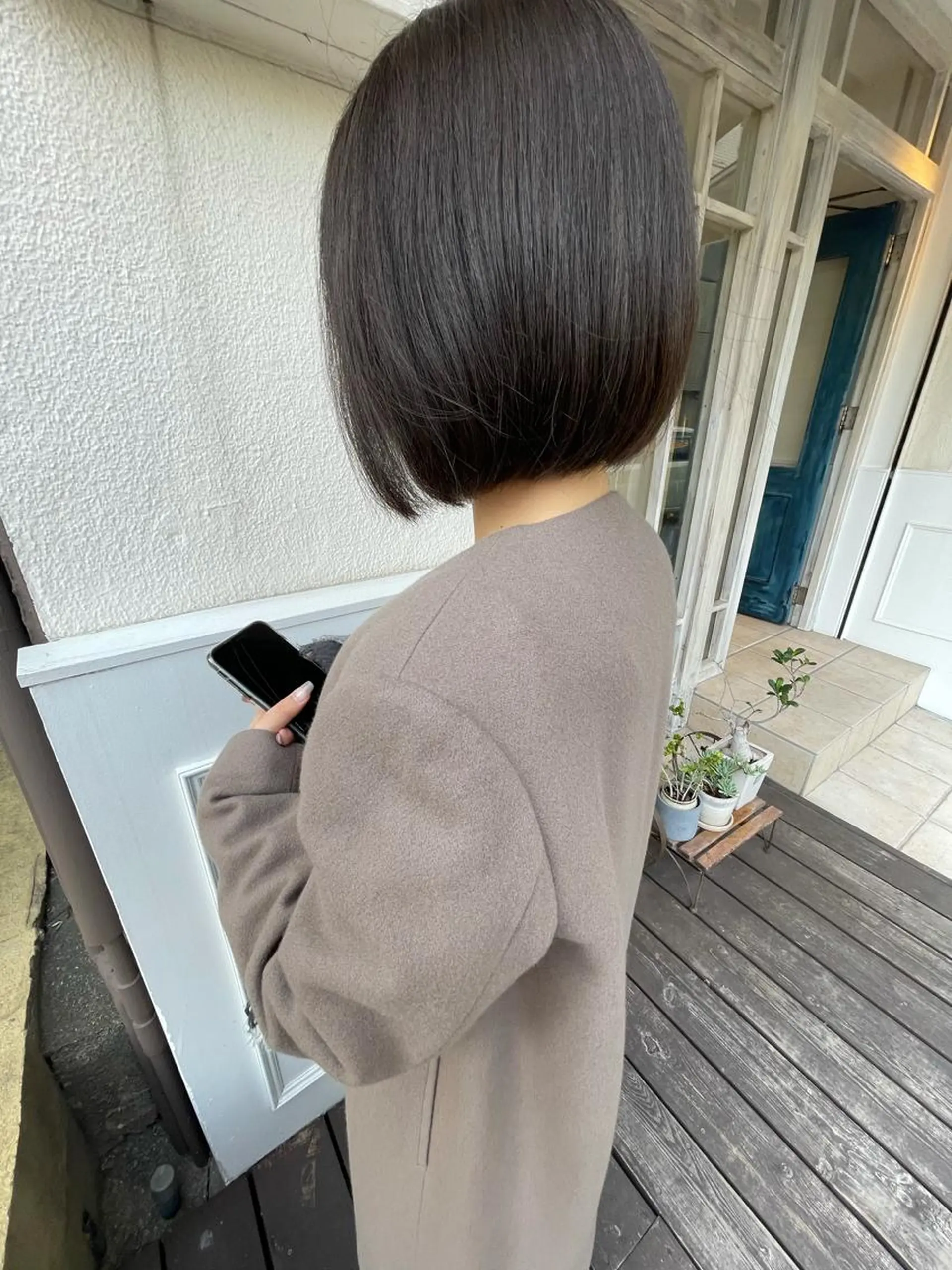 ショート 🙃 透明感カラー/ボブのヘアスタイル