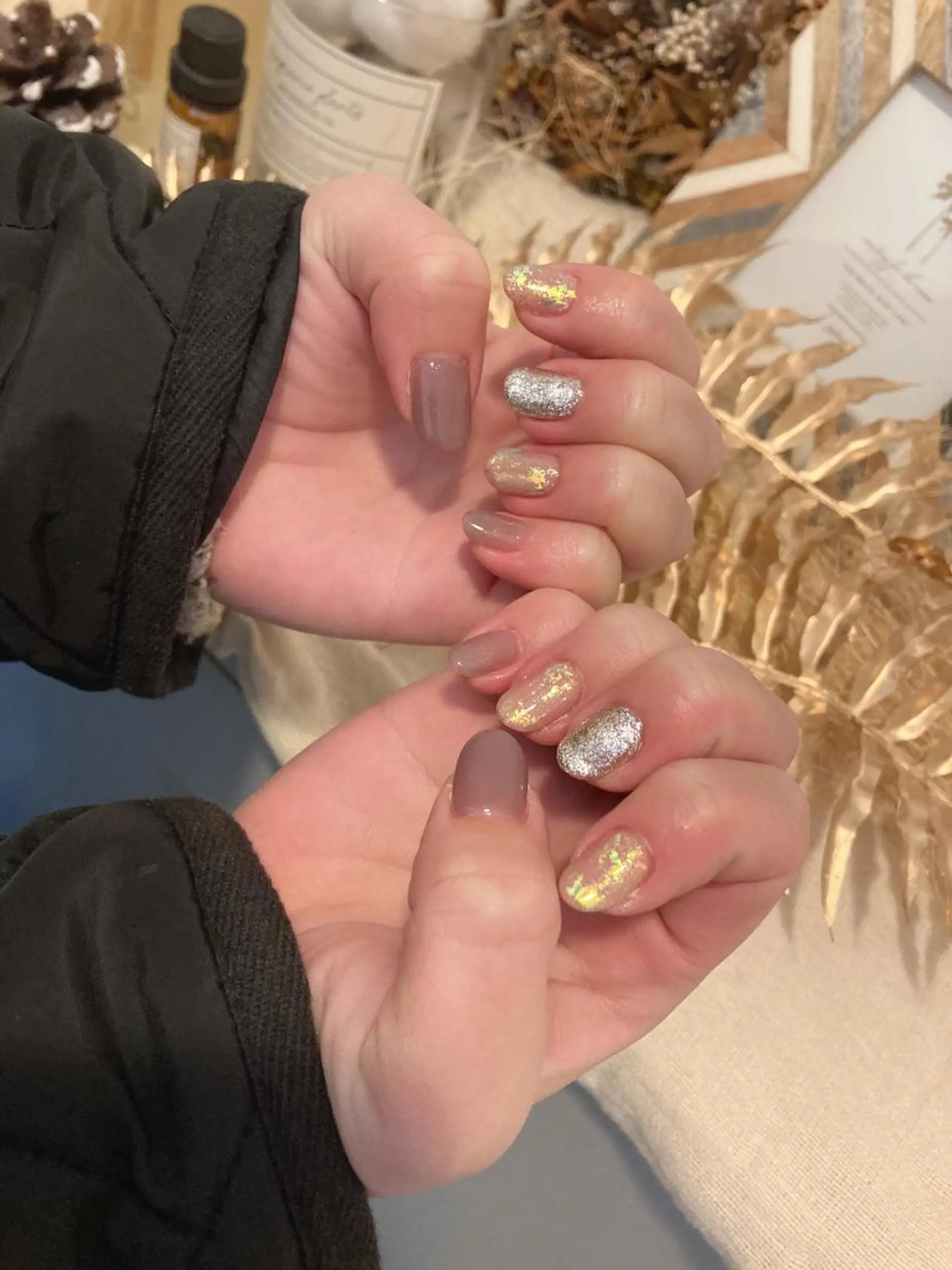 ネイル フットネイル フレンチネイル ジェルネイル ハート 韓国ネイル mogunail &blowのネイルデザイン