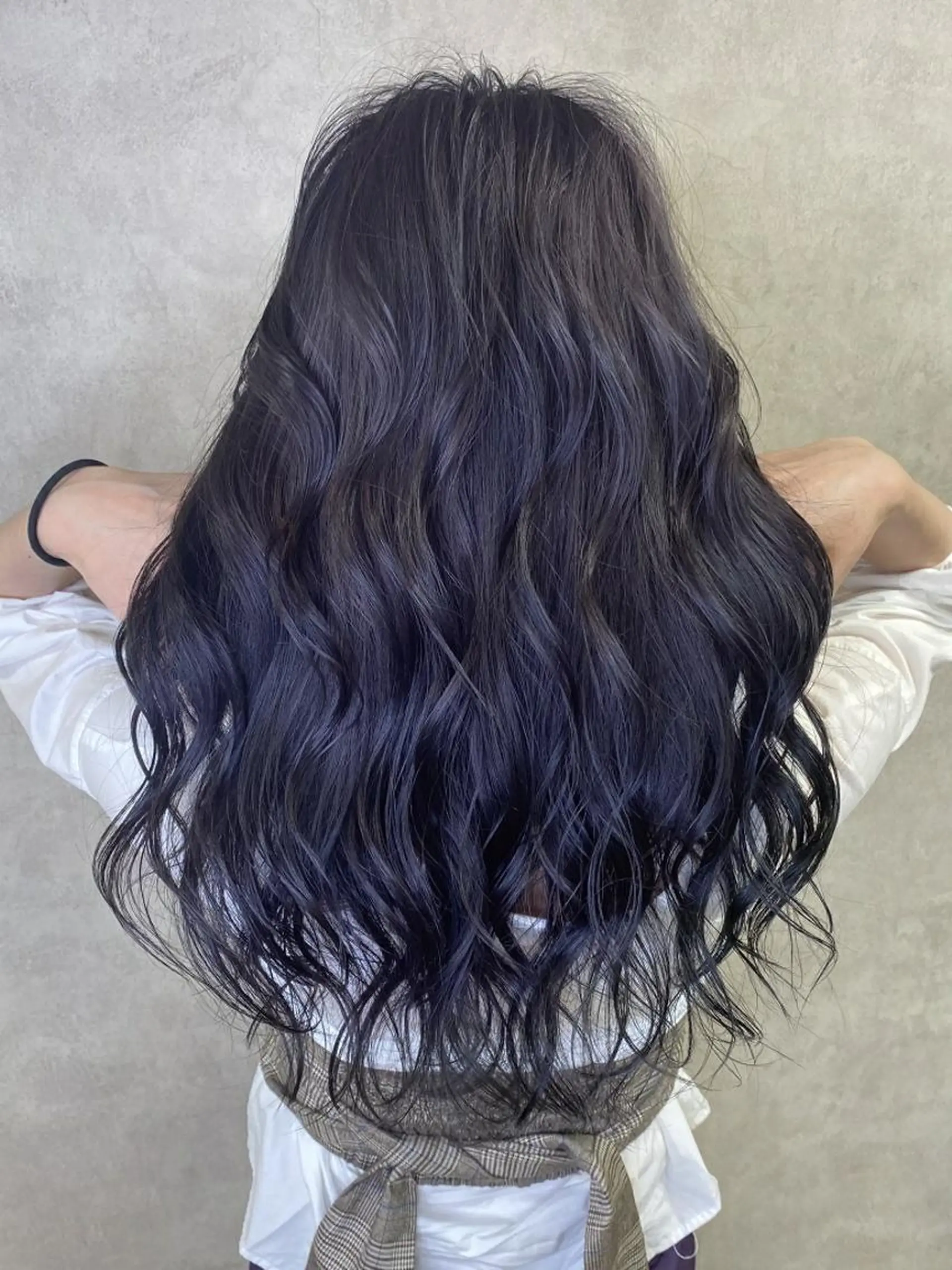 セミロング カラー カット ヘアカラー トリートメント RIENS♡xrea 山本優舞のヘアスタイル