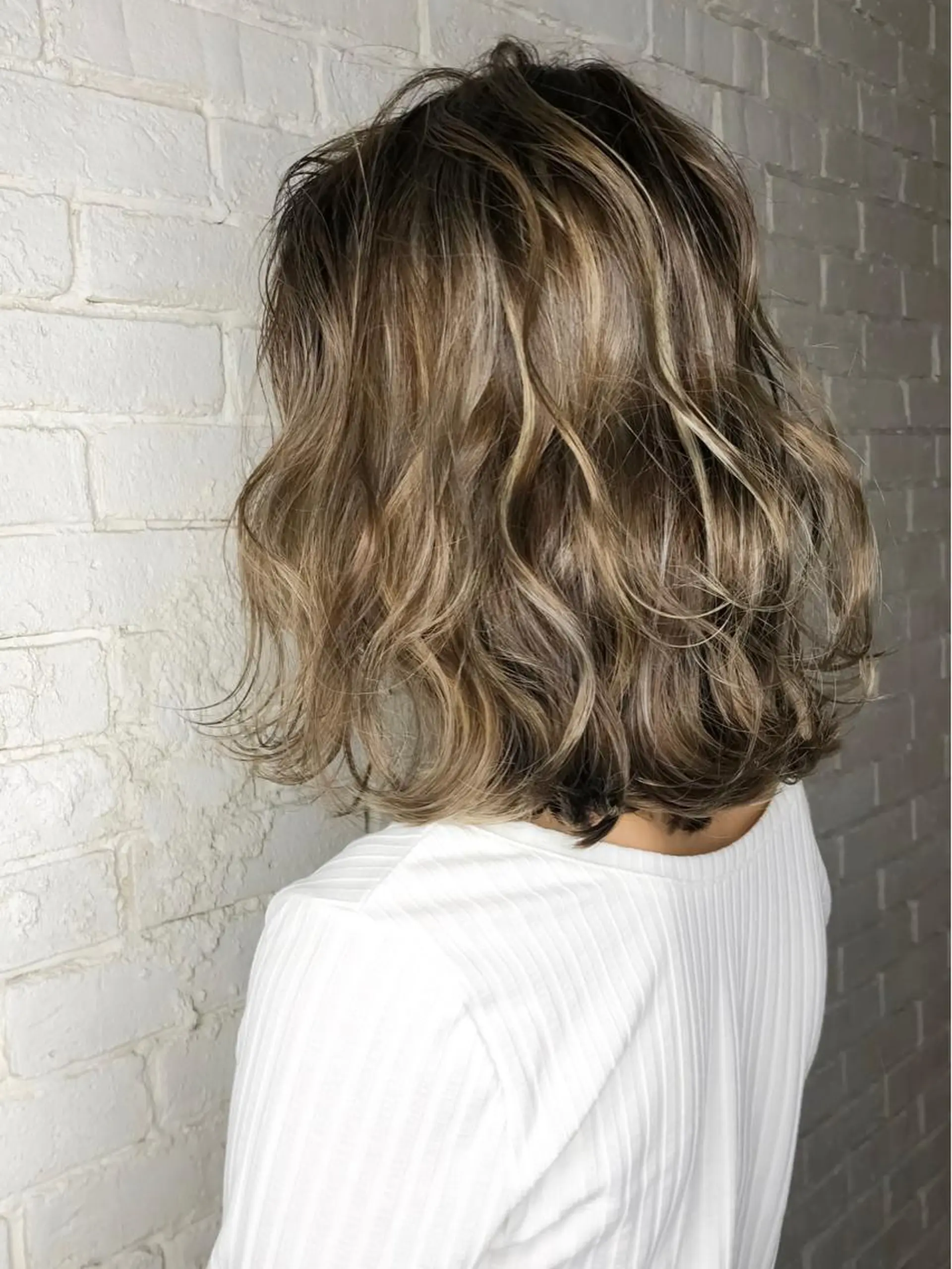 ミディアム カラー welring hair salonのヘアスタイル