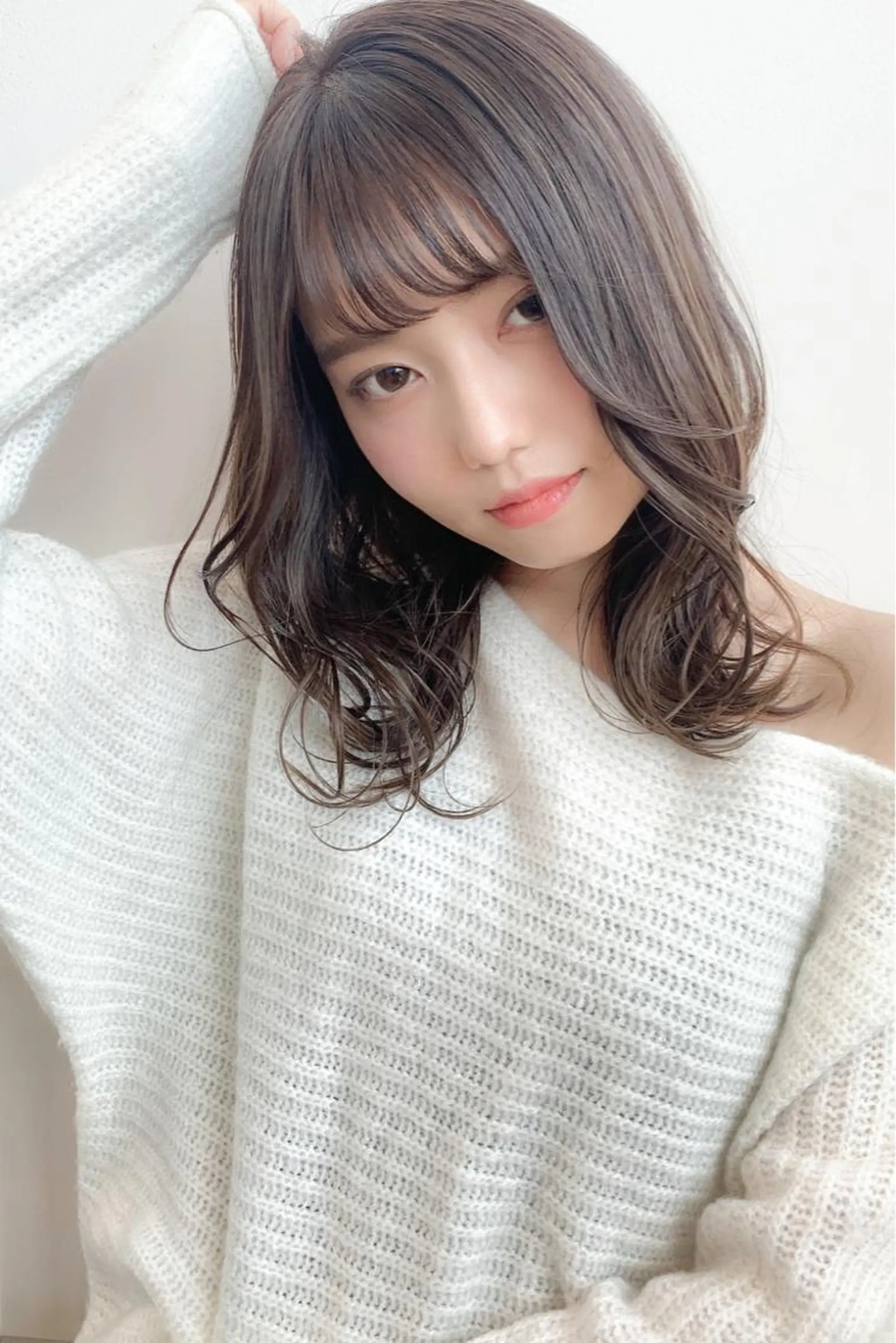 セミロング ヘアカラー トリートメント 小山 ヨシタカのヘアスタイル