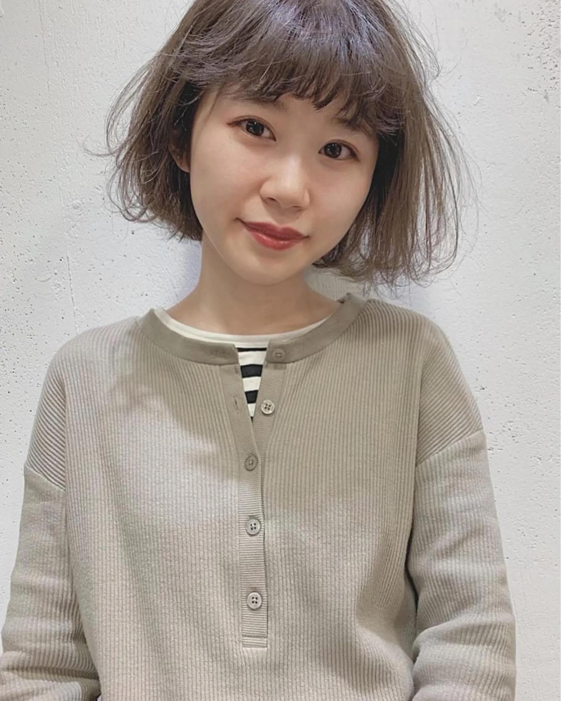 ショート カラー パーマ ヘアアレンジ メンズ キッズ ネイル マツエク・マツパ ベージュカラー 透明感カラー グレージュ 古賀 侑磨のヘアスタイル