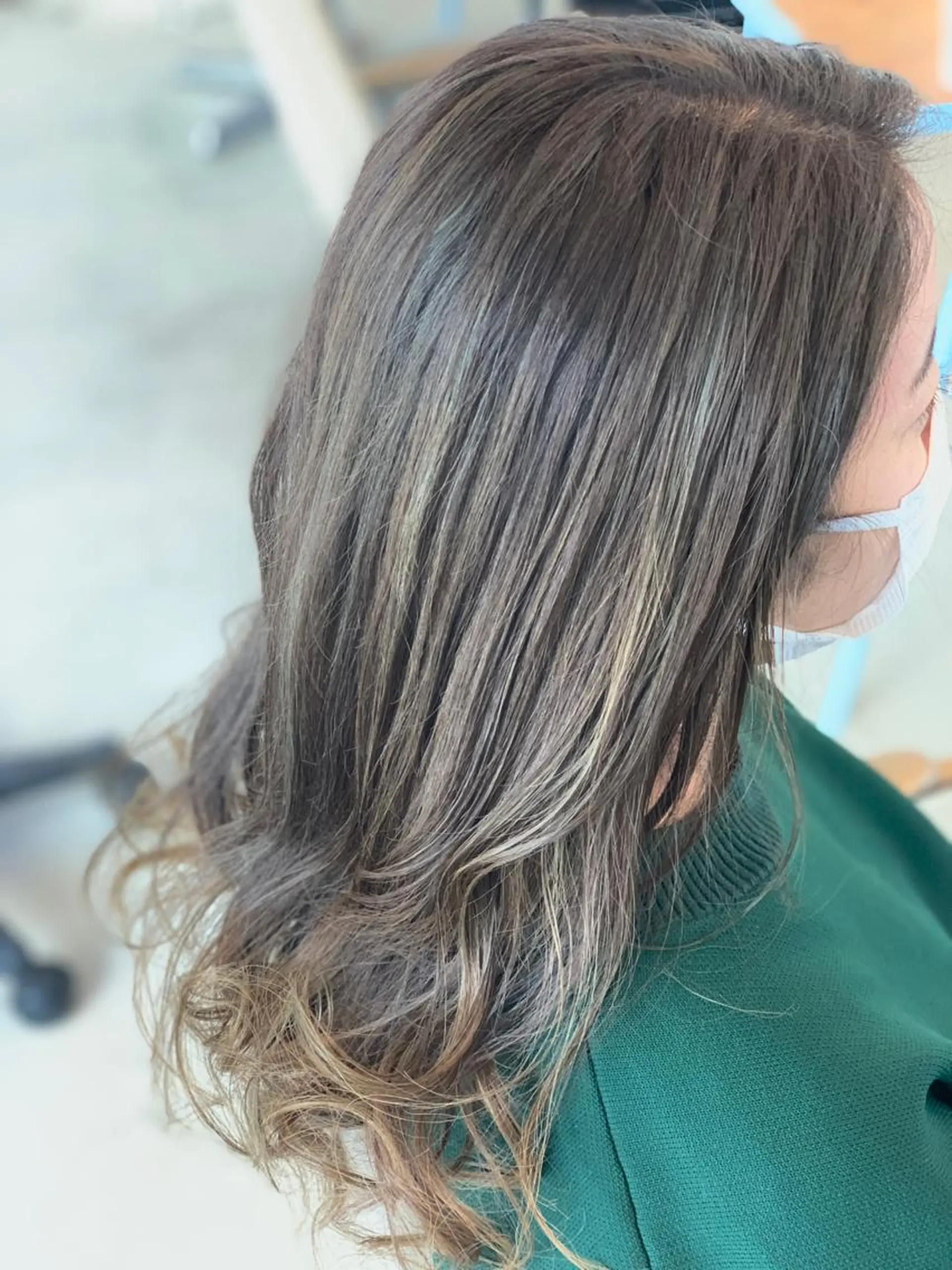 ロング カラー ヘアカラー トリートメント 北川 拓也のヘアスタイル