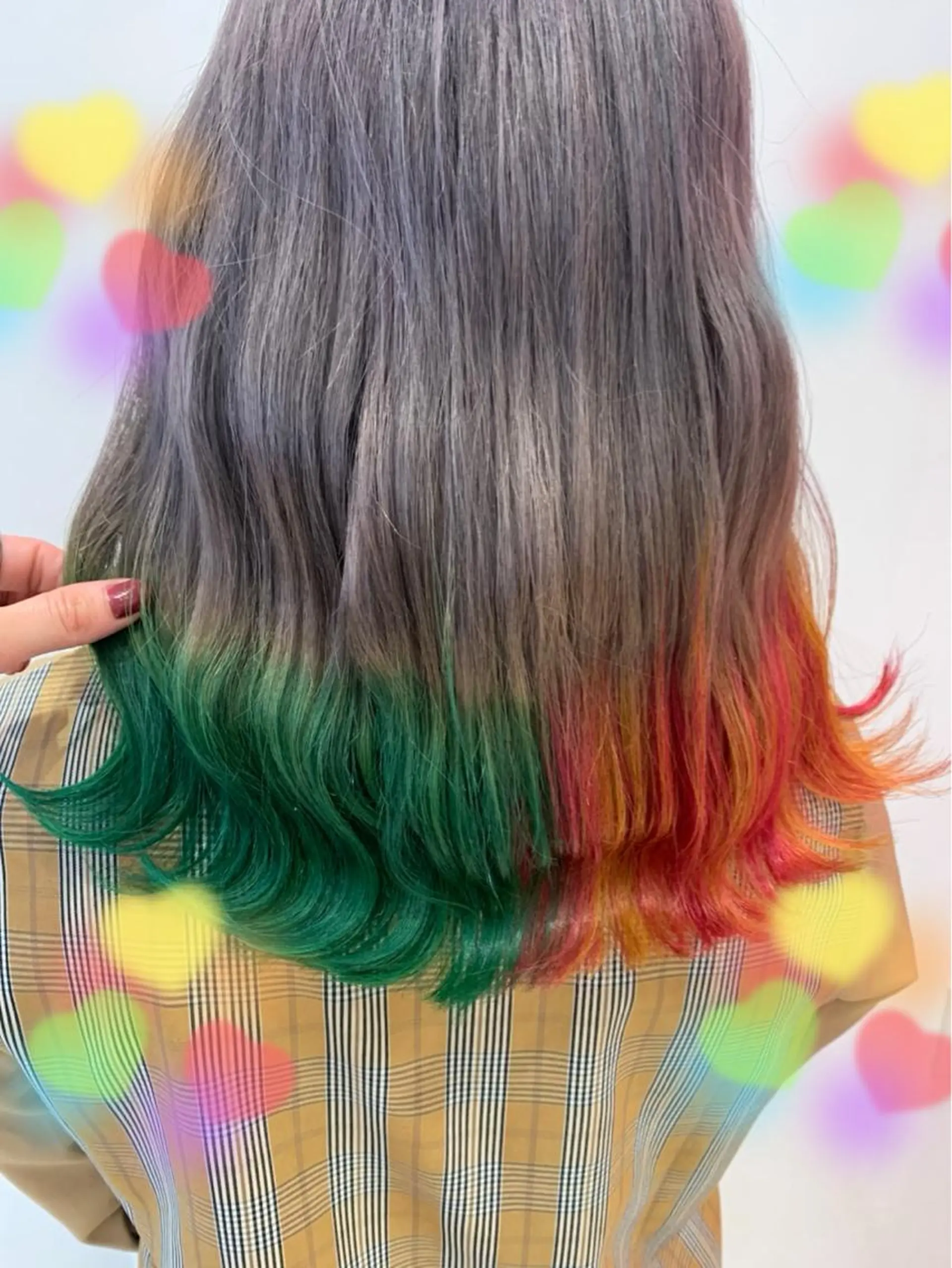 セミロング カラー 新宿駅近♡個室 ♡関口三都季🌜のヘアスタイル