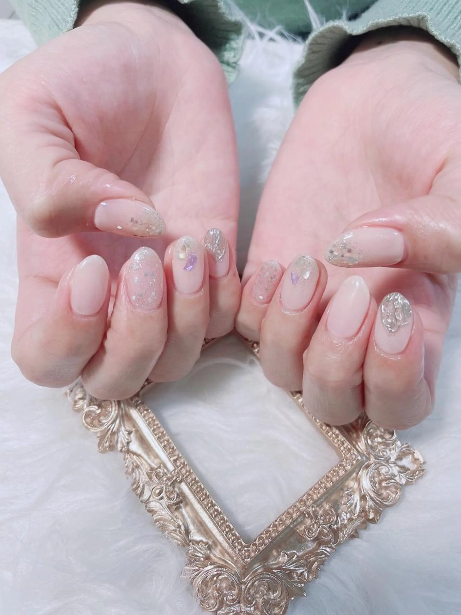 ネイル MiKi Nai池袋 長さだし得意のネイルデザイン