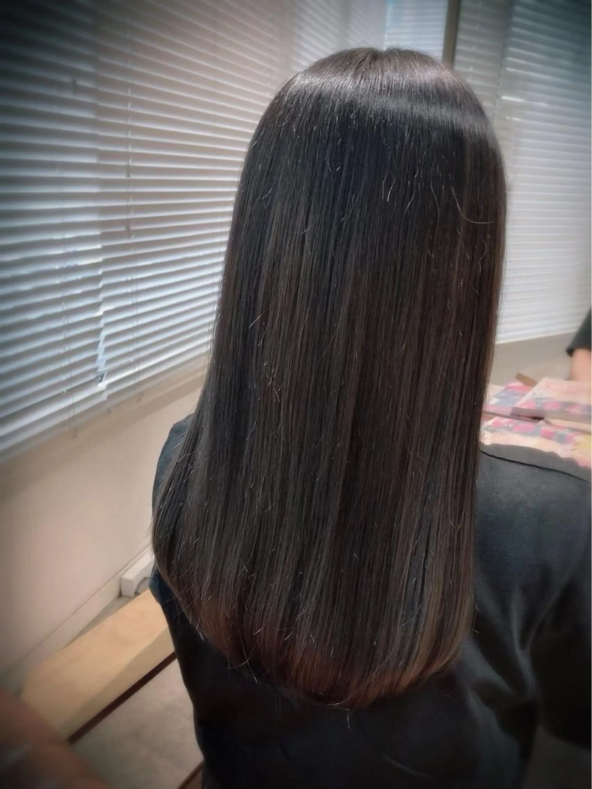 セミロング ヘアカラー トリートメント ヘアセット 坂本 なつきのヘアスタイル