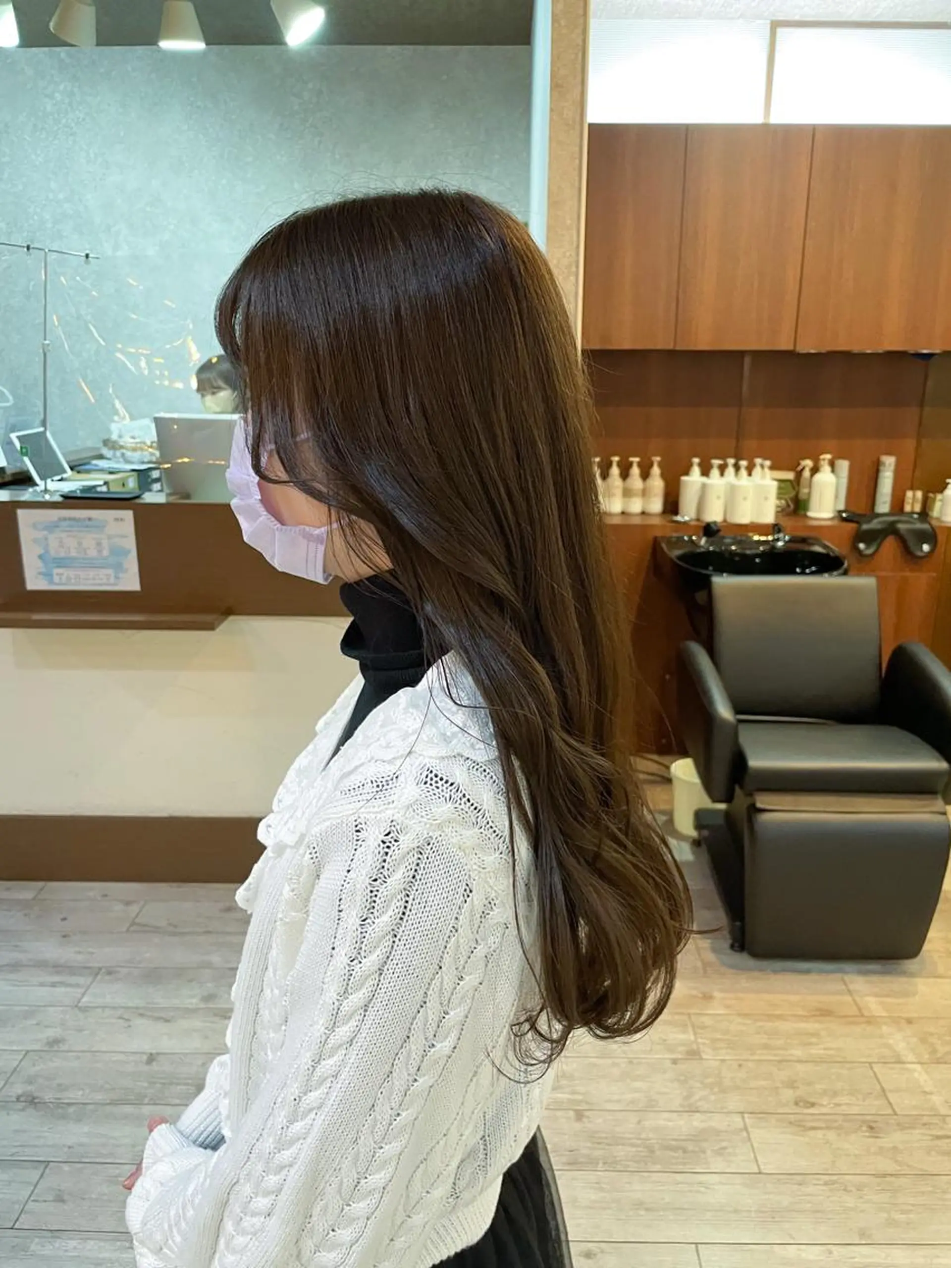 ロング カラー ヘアカラー トリートメント レイヤー/高橋 みく /池下/千種のヘアスタイル